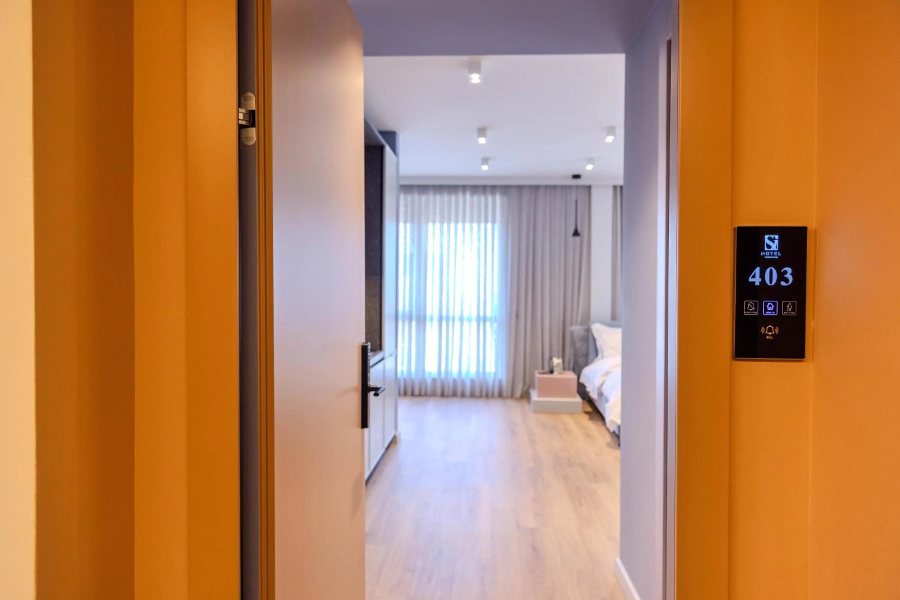 Bedroom in Si Hotel Tirana