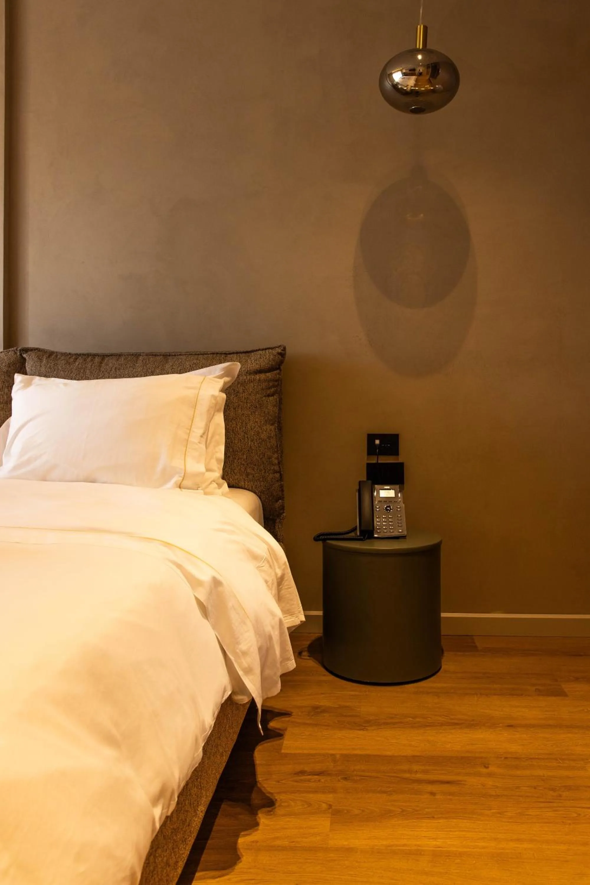 Bed in Si Hotel Tirana