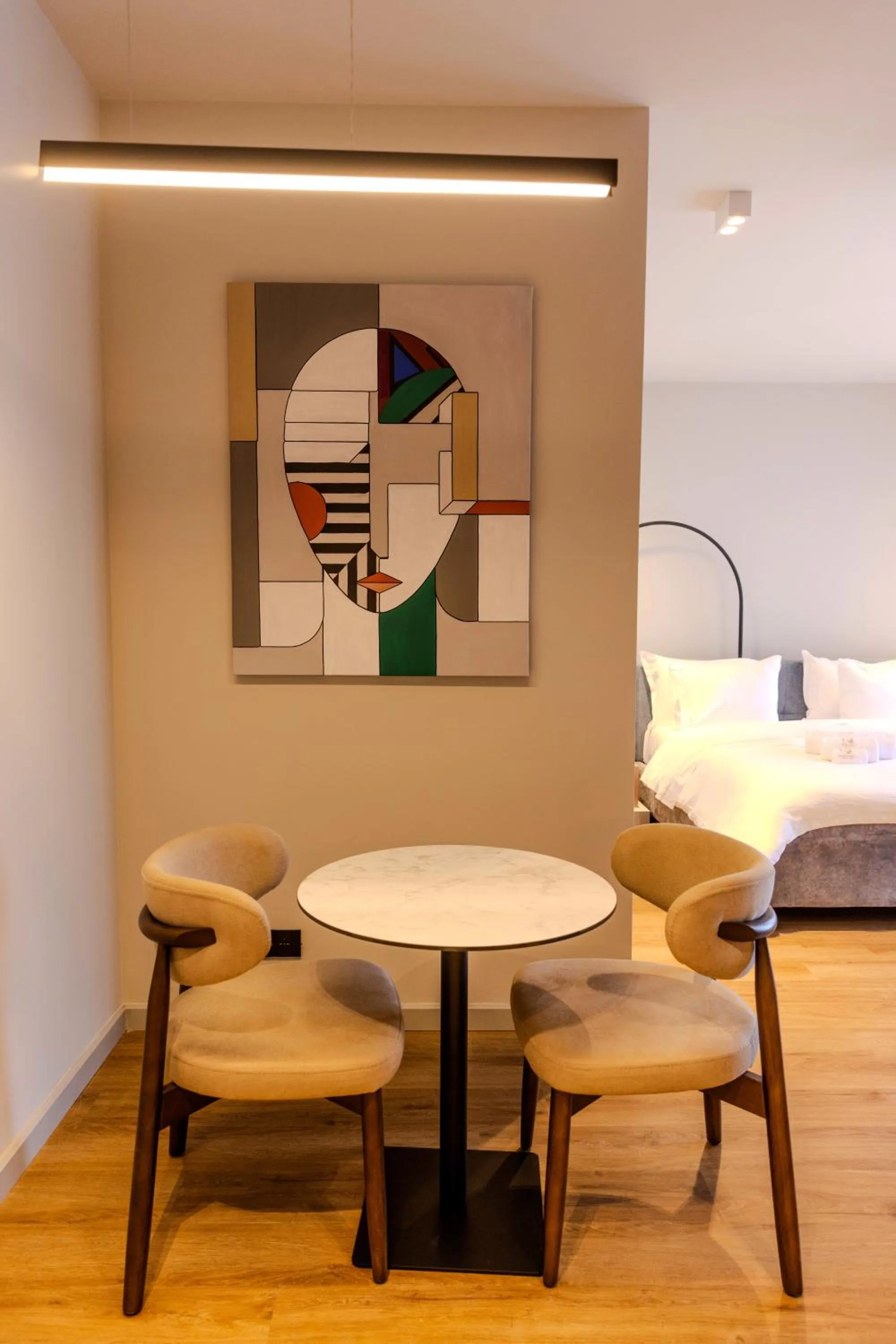 Decorative detail in Si Hotel Tirana