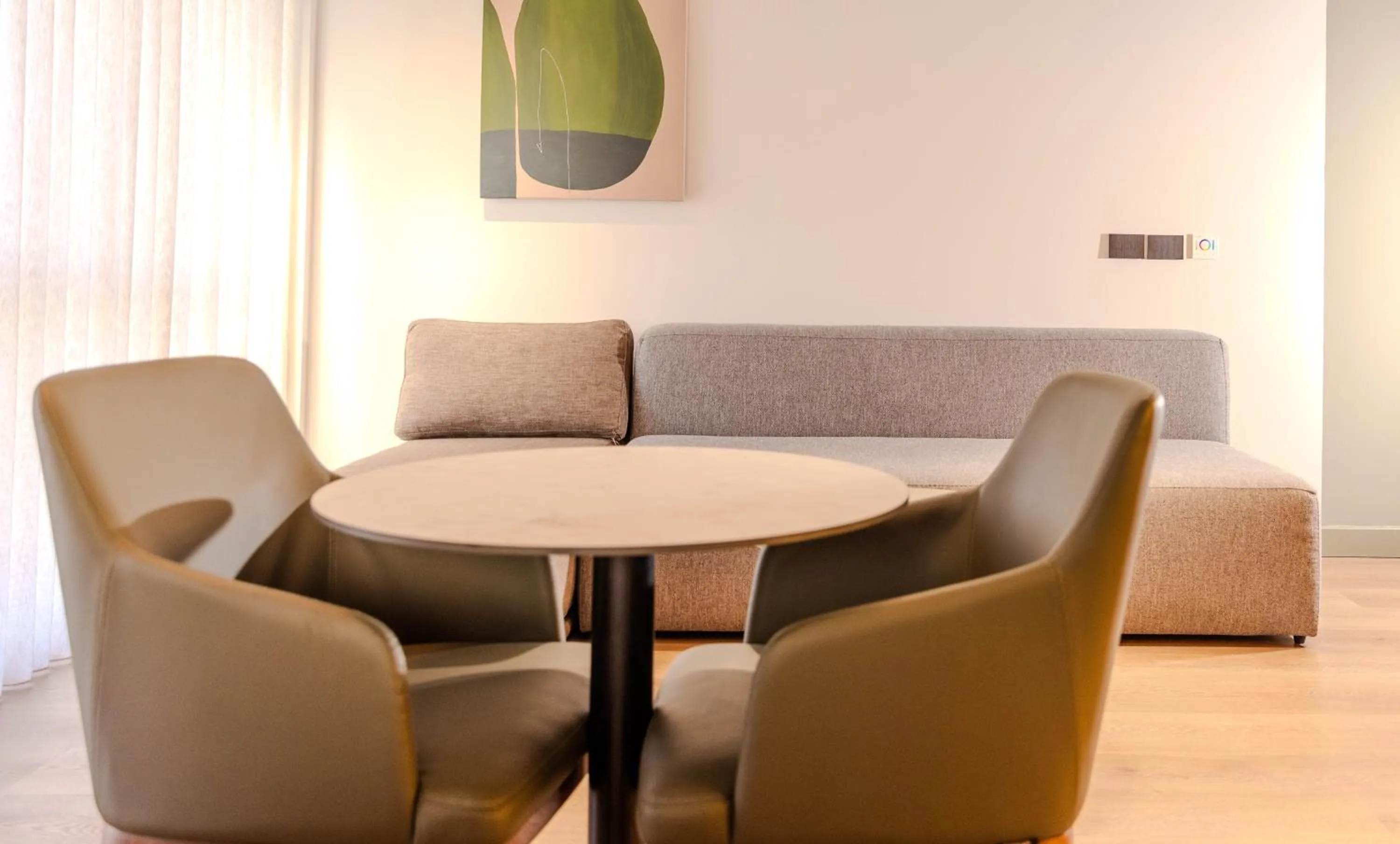 Seating area in Si Hotel Tirana