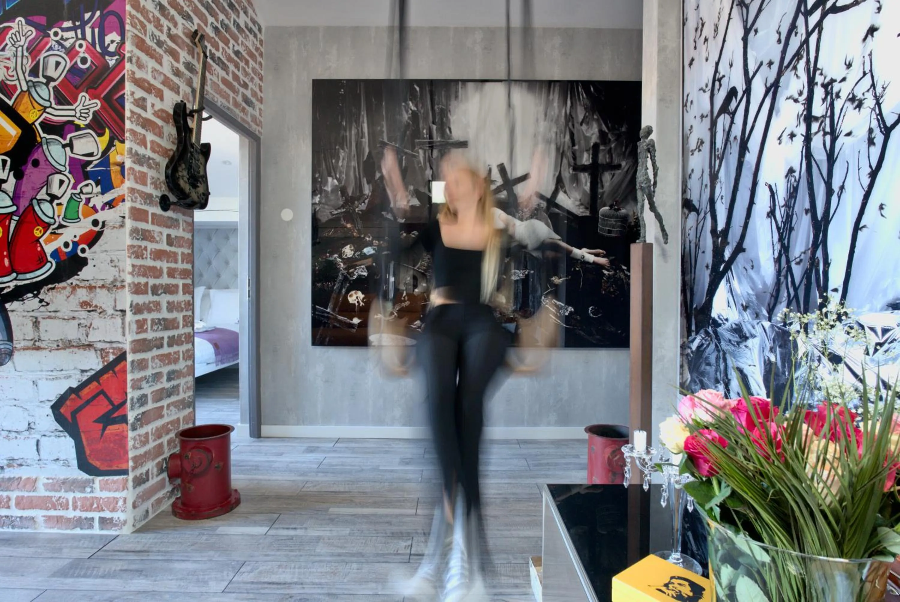 Decorative detail in Snow Lodge Hotel Courchevel 1850