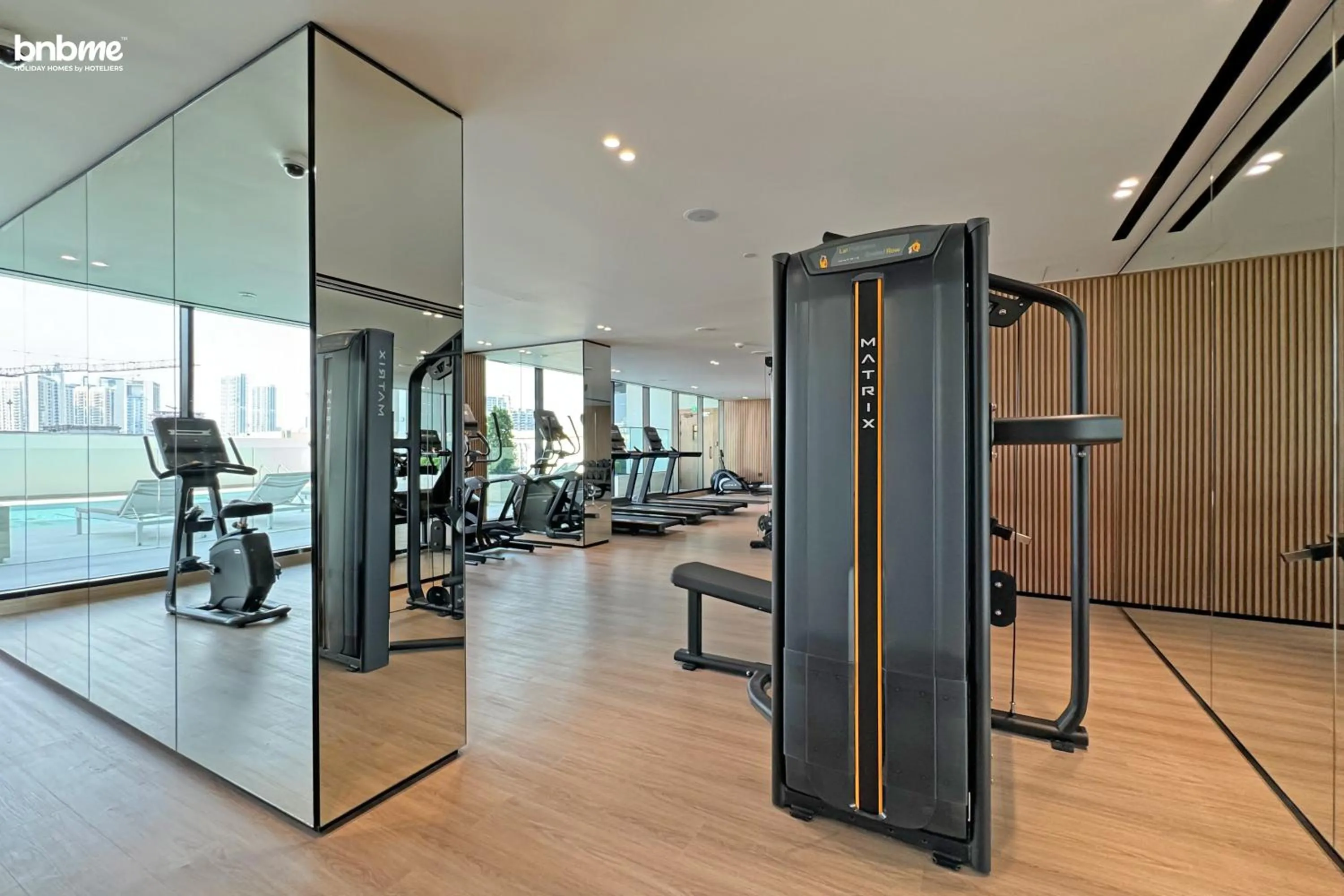 Fitness centre/facilities in bnbmehomes - Binghatti Lavender