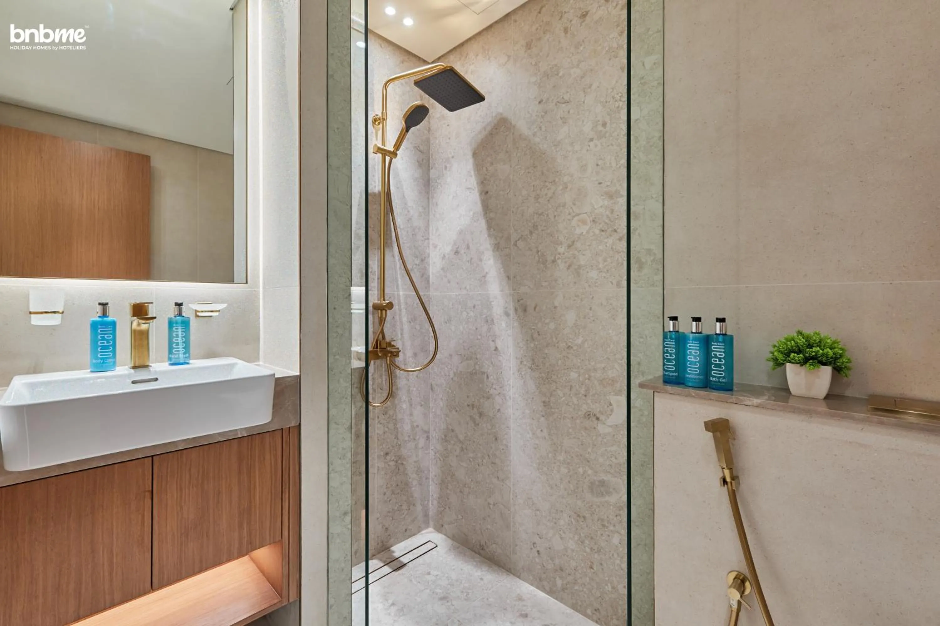 Shower in bnbmehomes - Binghatti Lavender