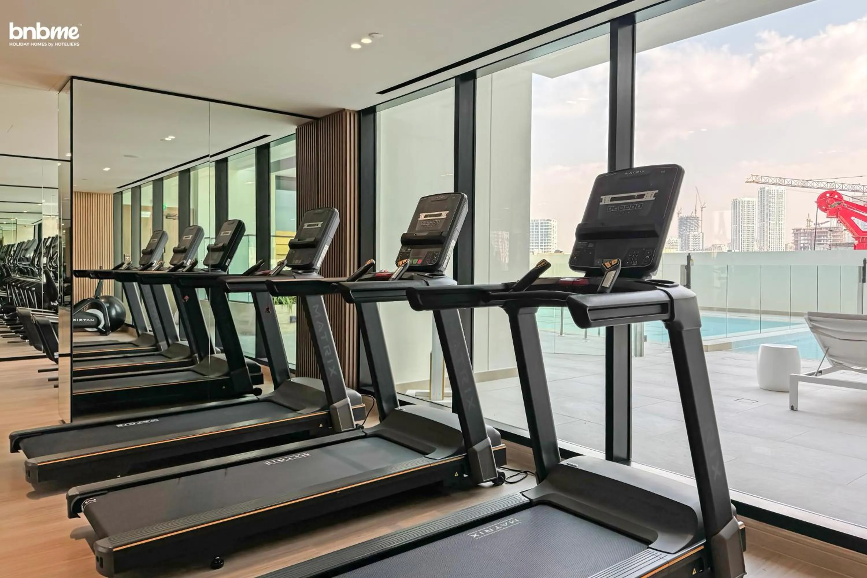 Fitness centre/facilities in bnbmehomes - Binghatti Lavender