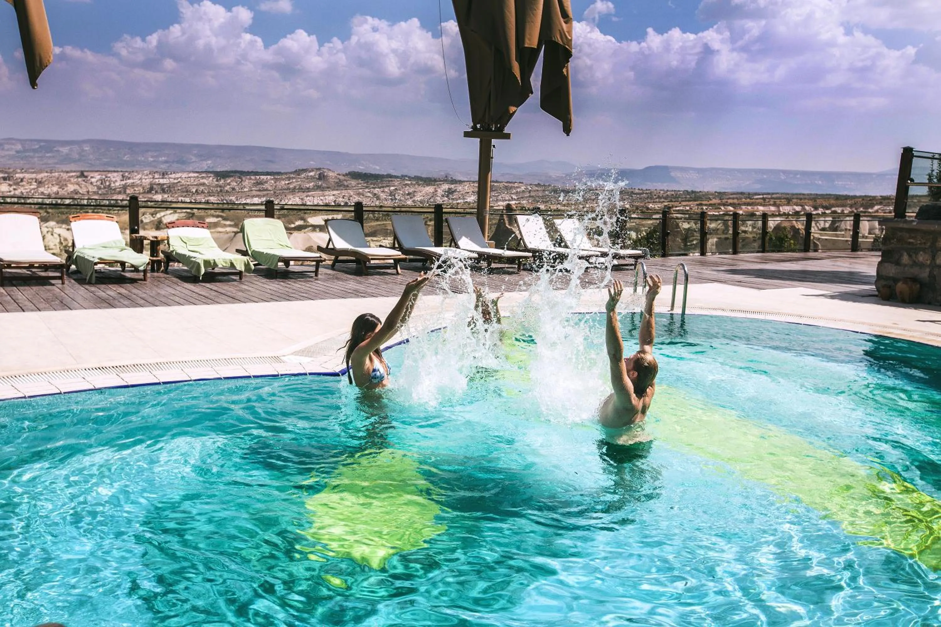 People, Swimming Pool in Cappadocia Cave Resort & Spa (CCR)