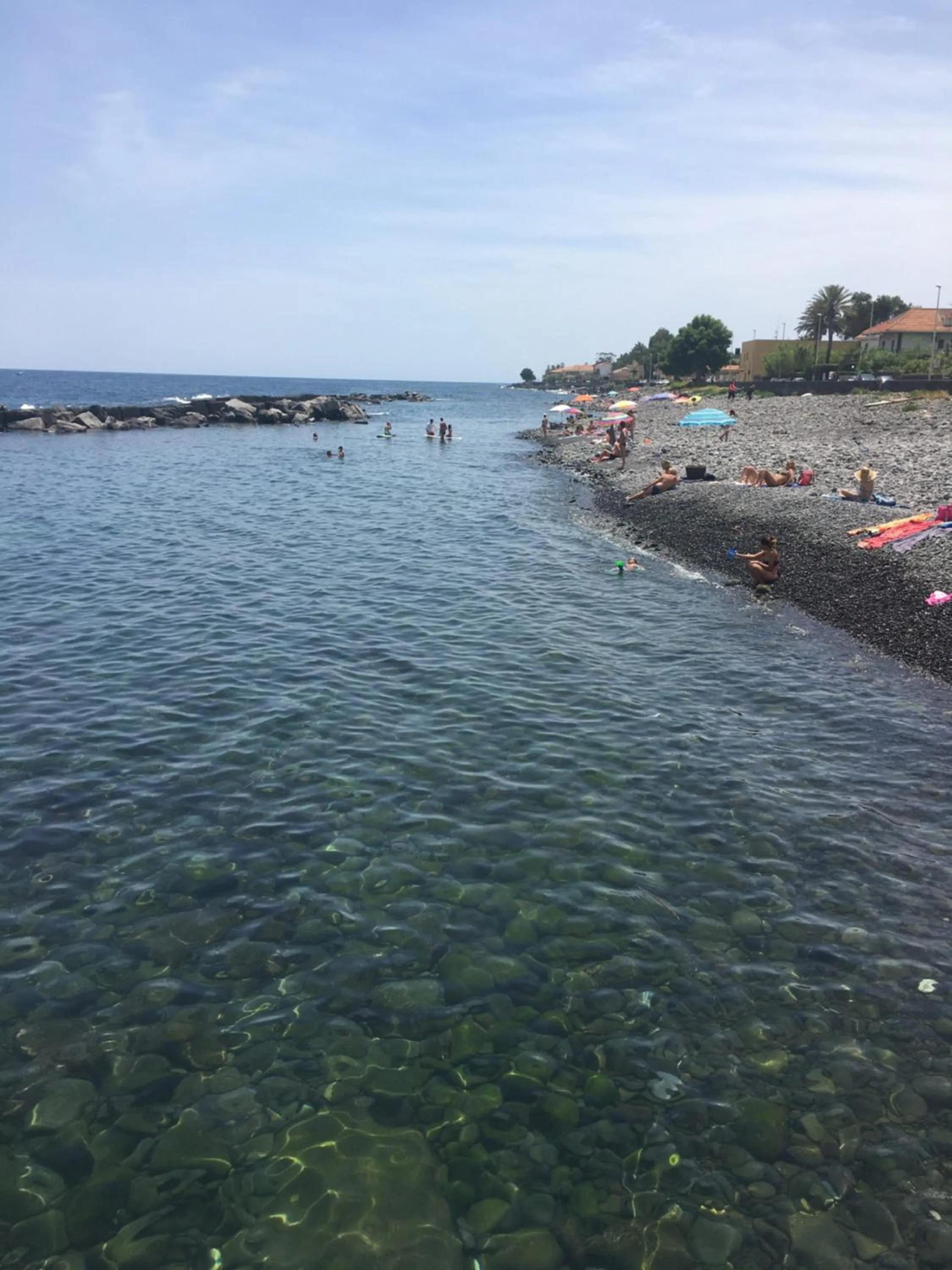 Beach in B&B Villa Maria