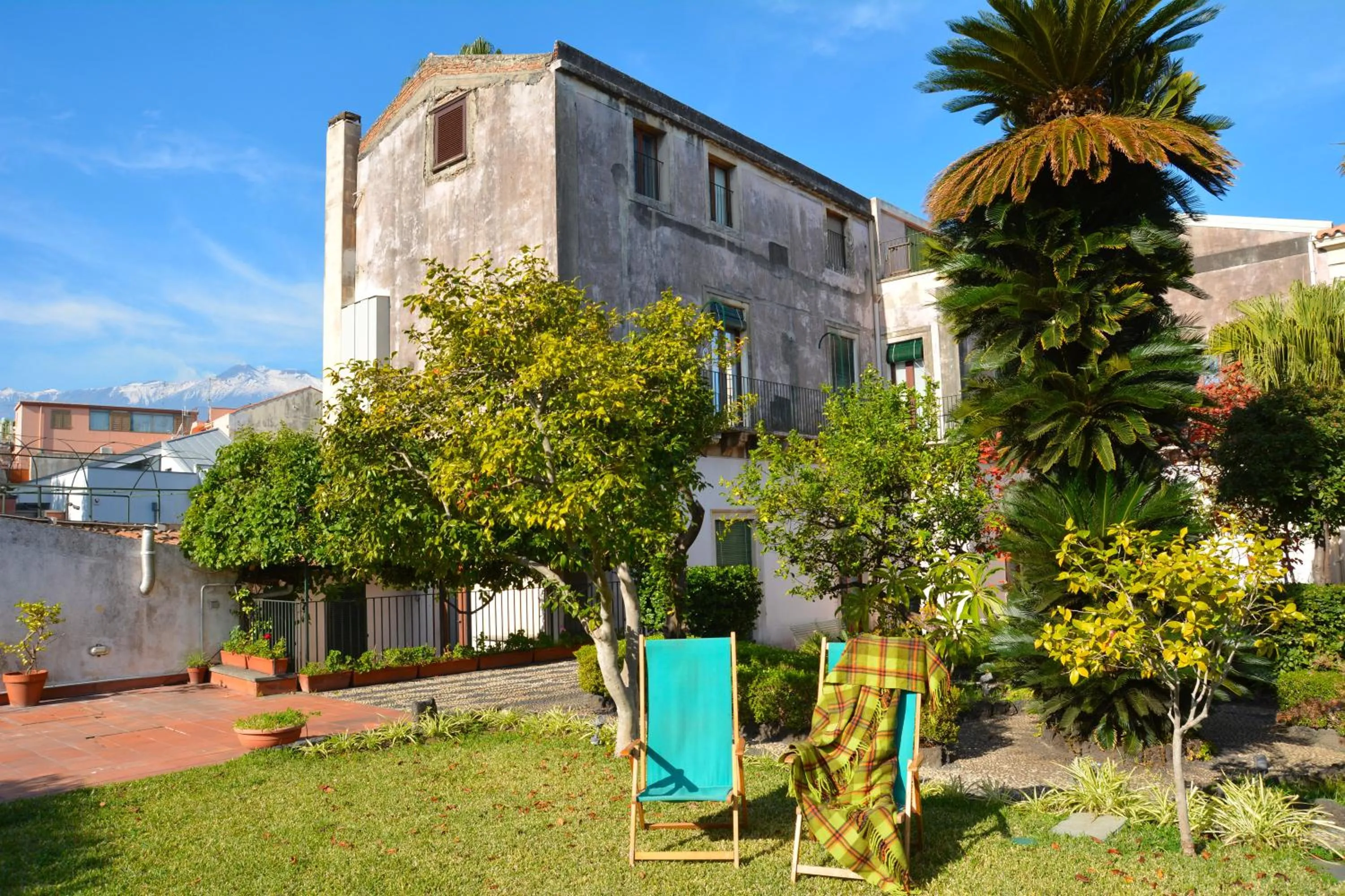 Garden in B&B Villa Maria