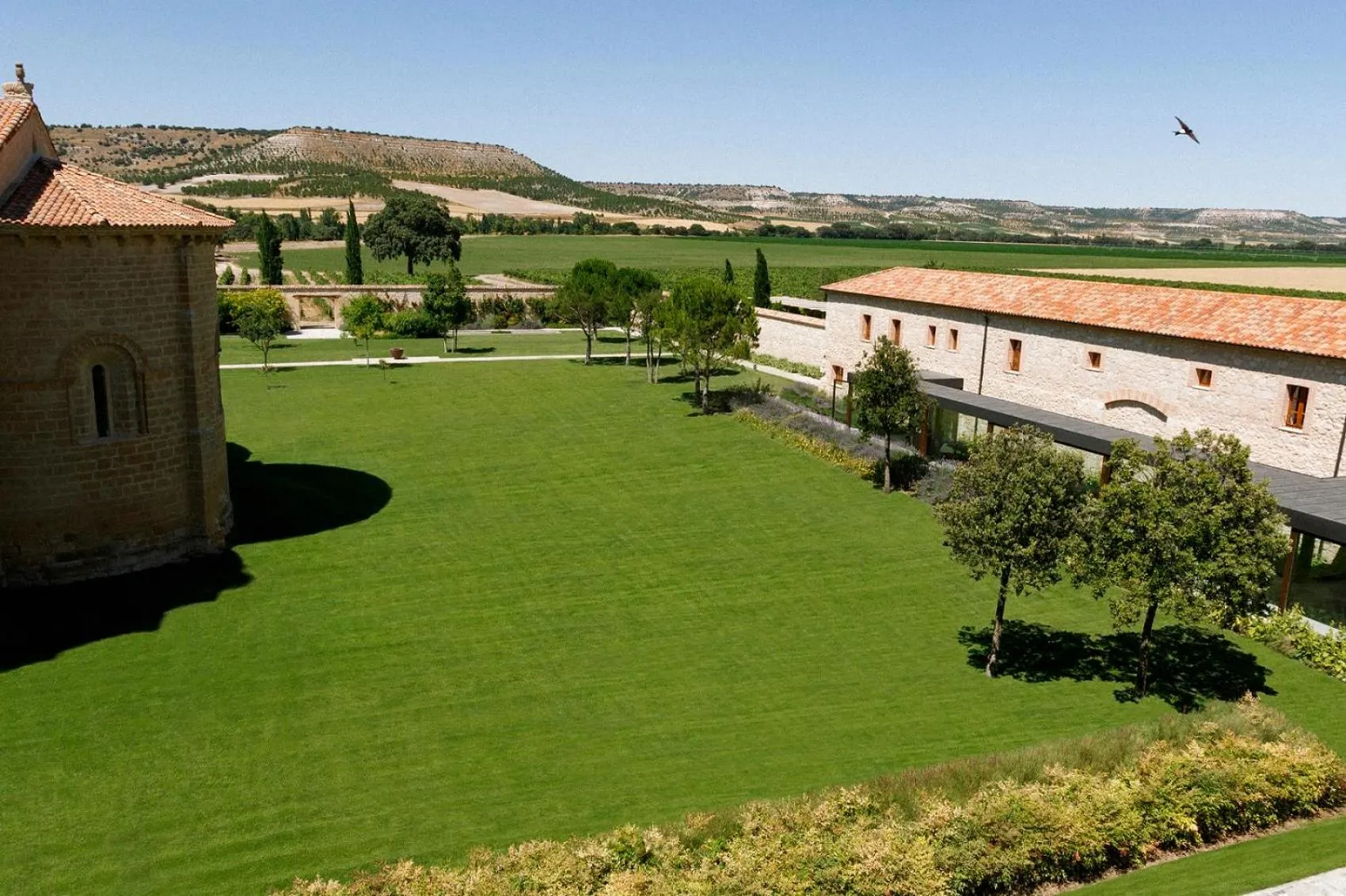 Garden in Abadia Retuerta LeDomaine