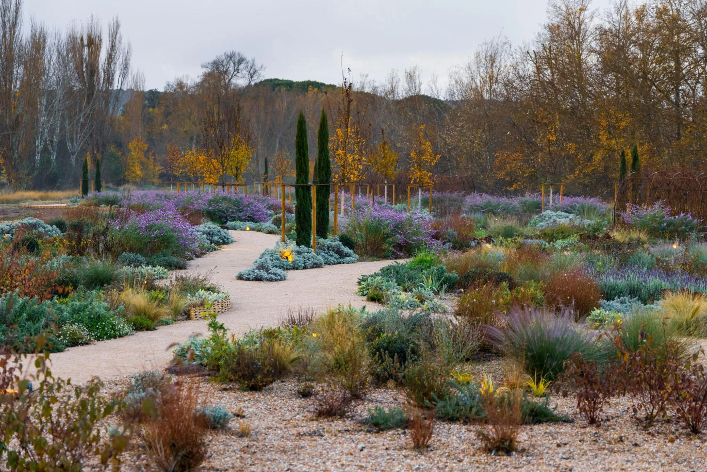 Garden in Abadia Retuerta LeDomaine
