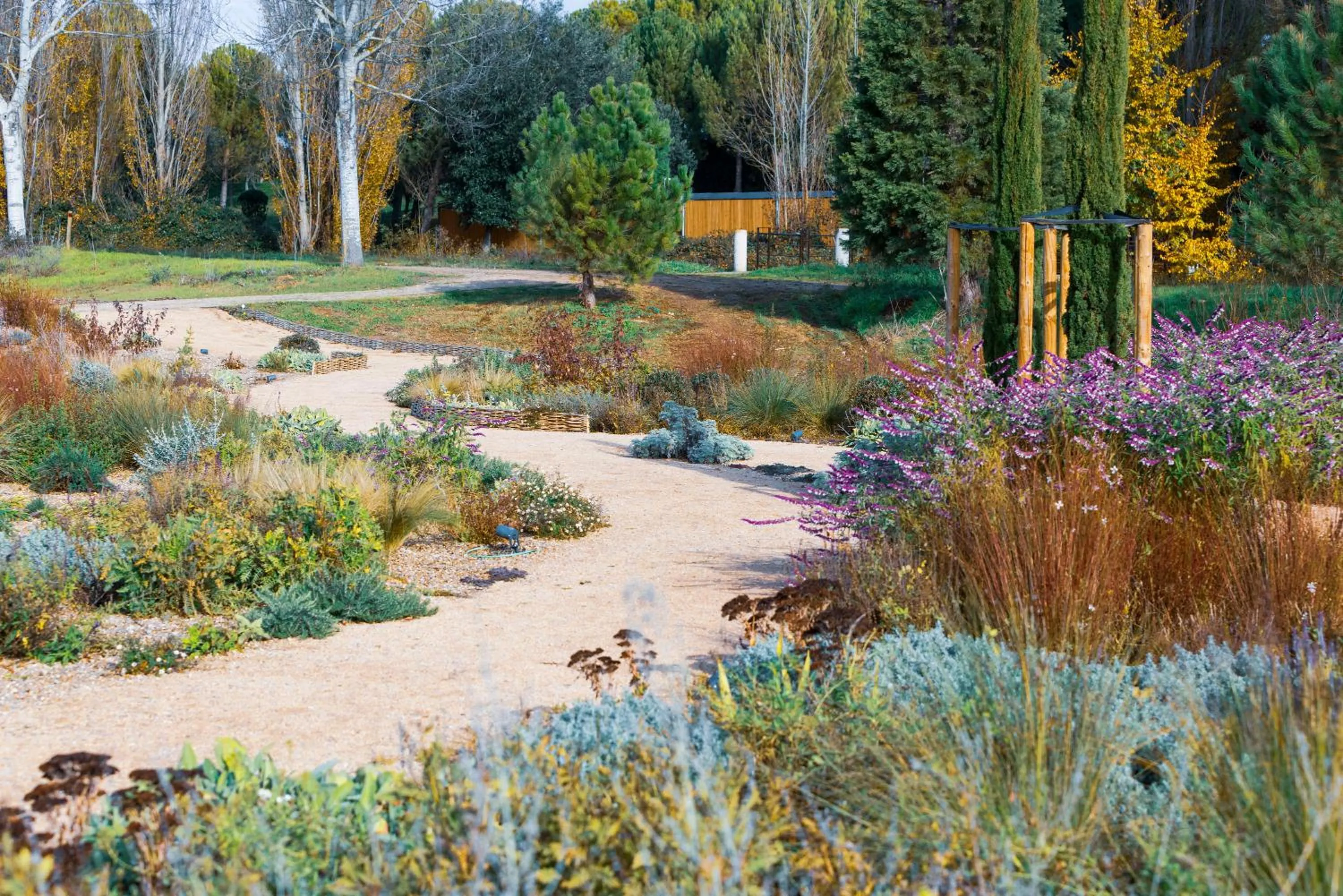 Garden in Abadia Retuerta LeDomaine