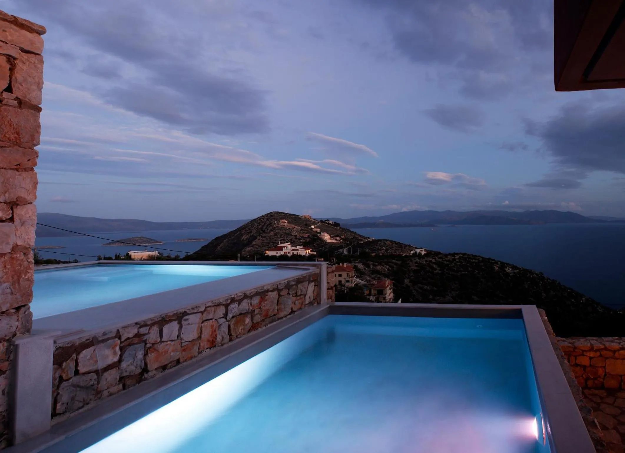 Swimming pool in Seaview Maisonette Schinias