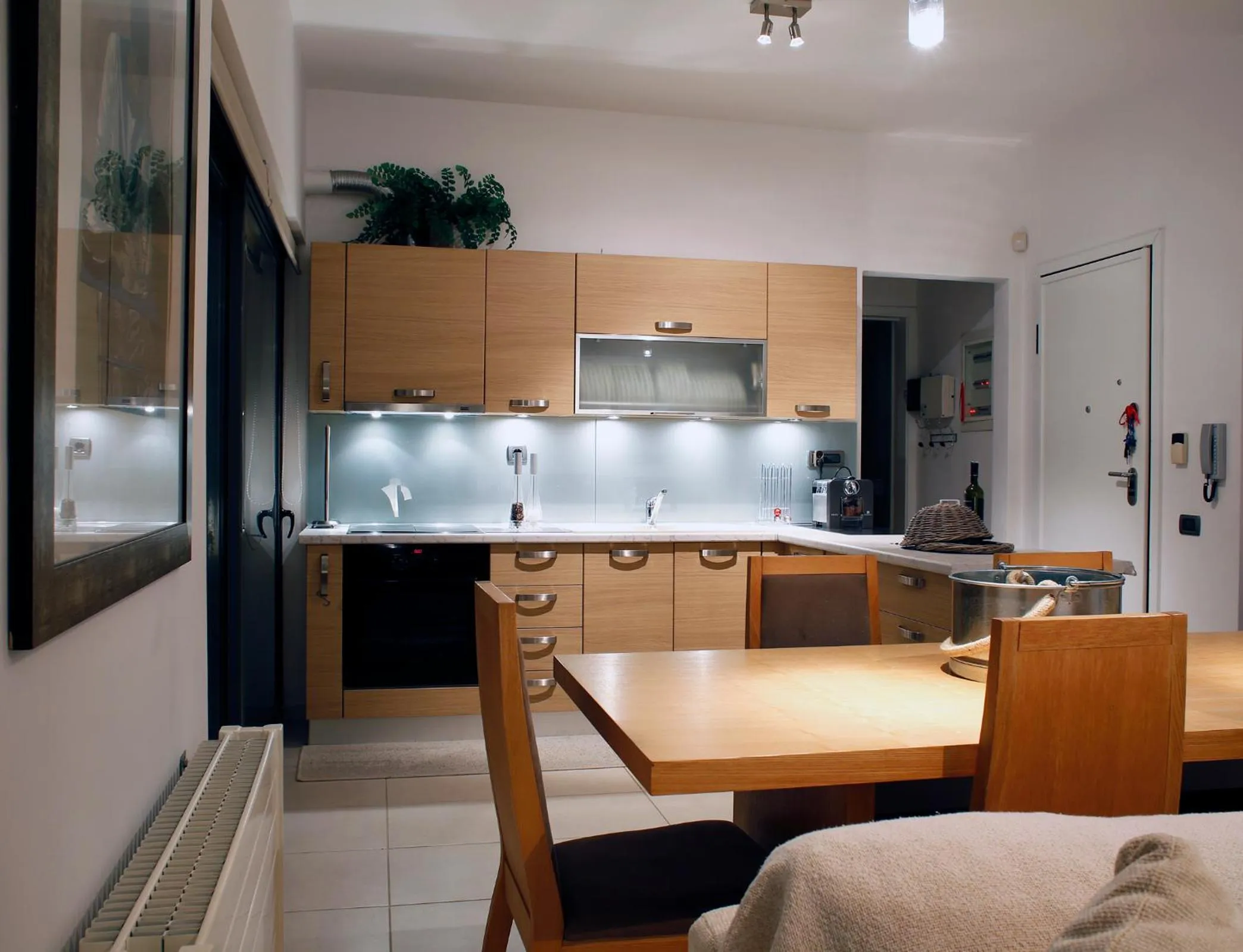 Kitchen or kitchenette in Seaview Maisonette Schinias