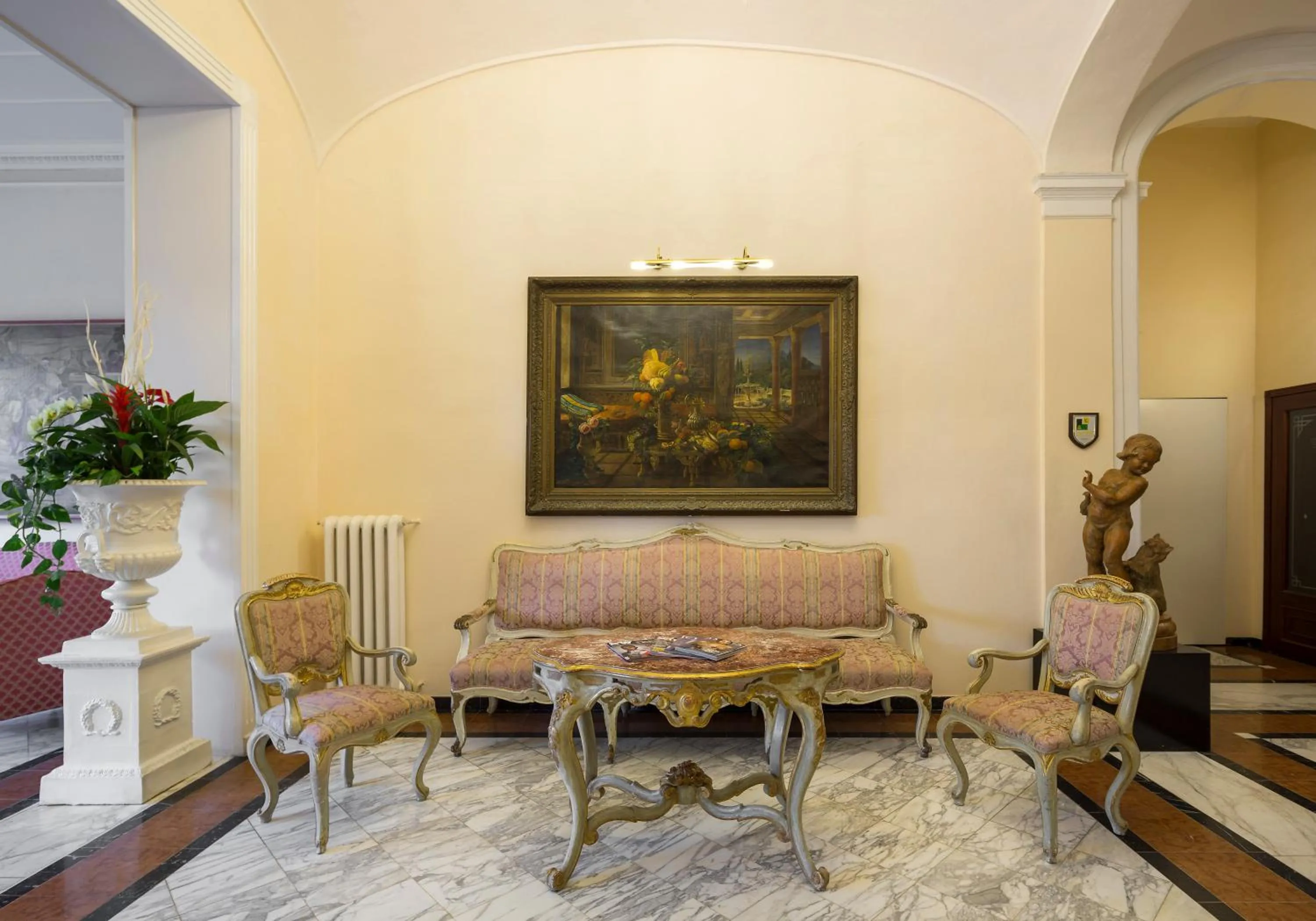 Lobby or reception in Grand Hotel Terme