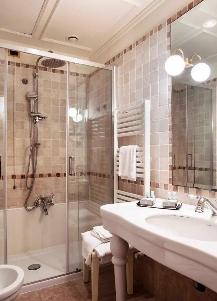 Bathroom in Grand Hotel Terme