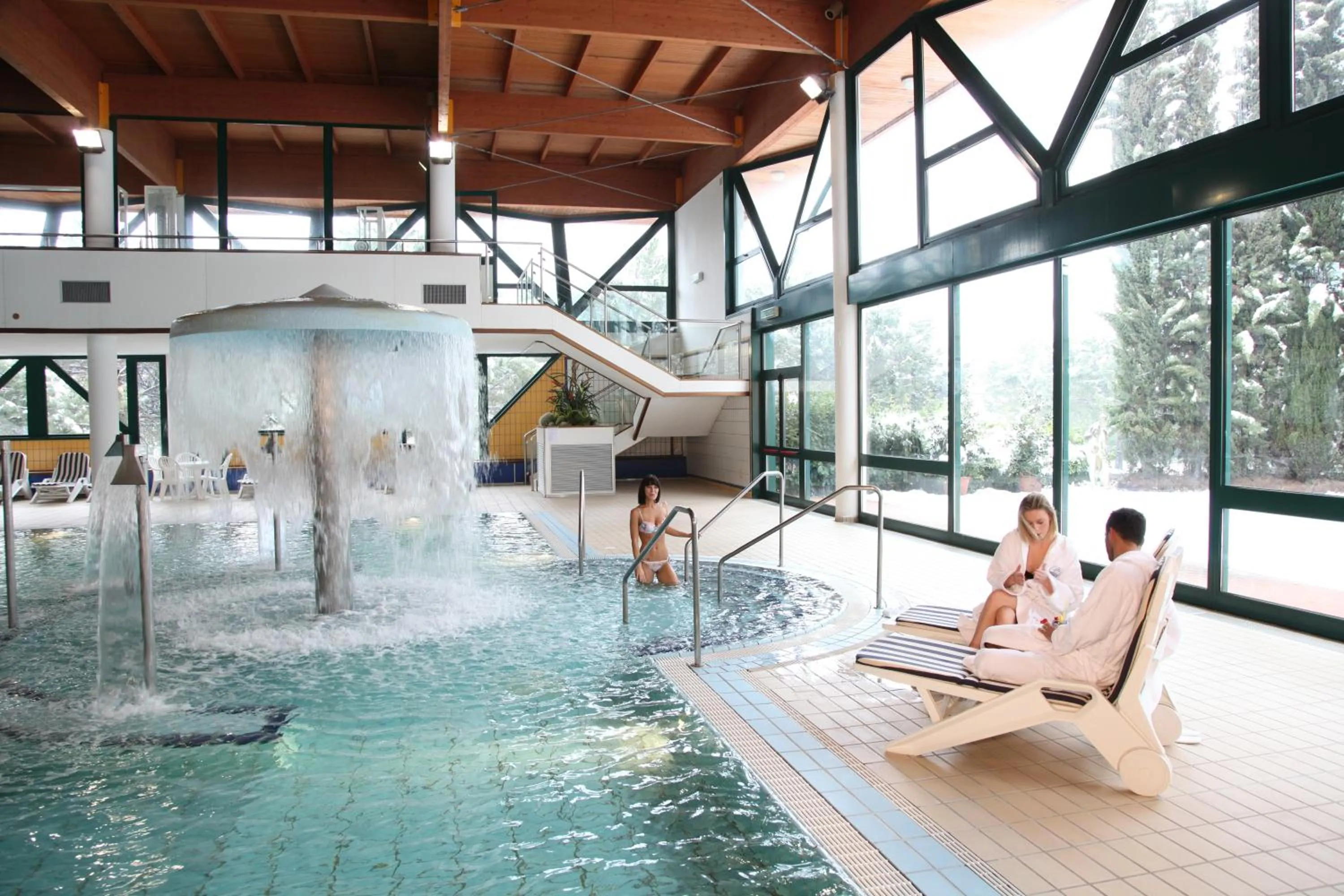 Solarium in Grand Hotel Terme