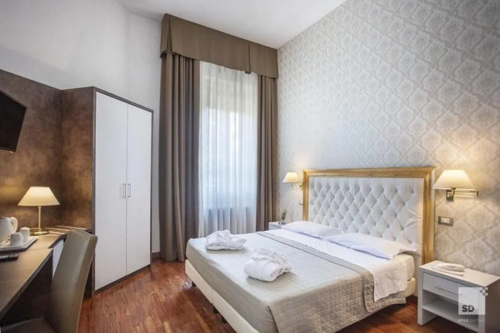 Bed in Grand Hotel Terme