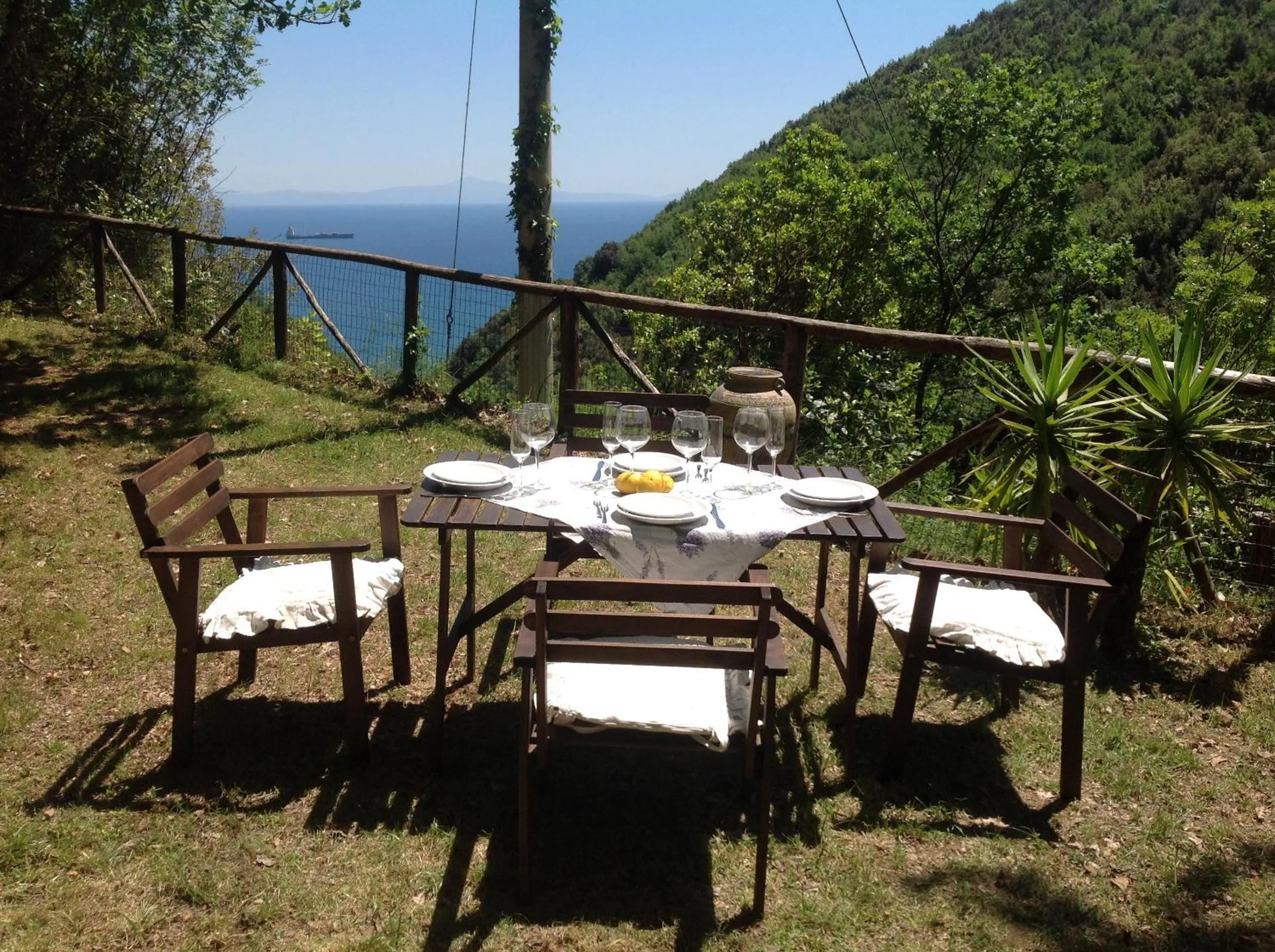 Sea view in B&B Costa di Amalfi