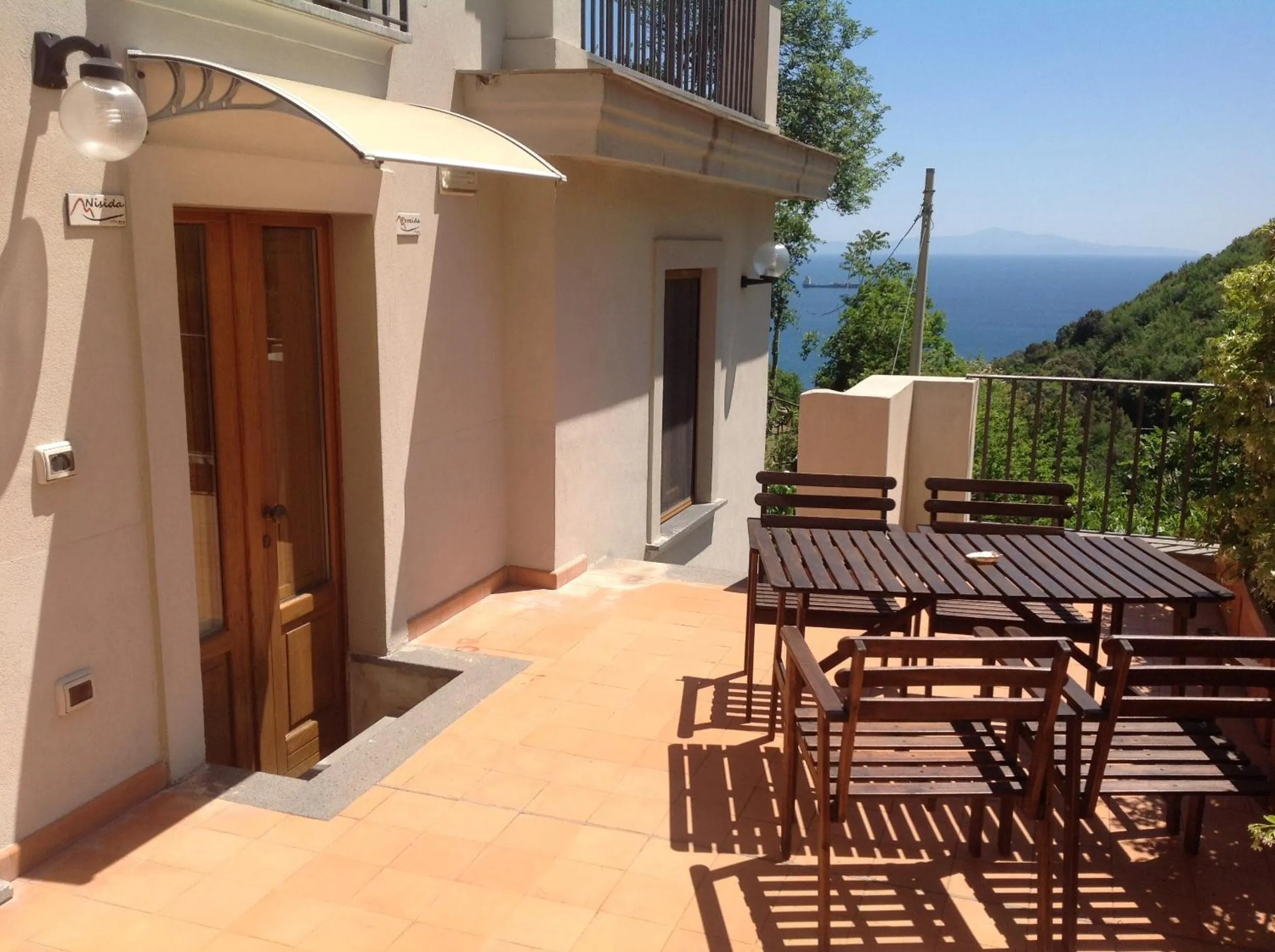 Balcony/Terrace in B&B Costa di Amalfi