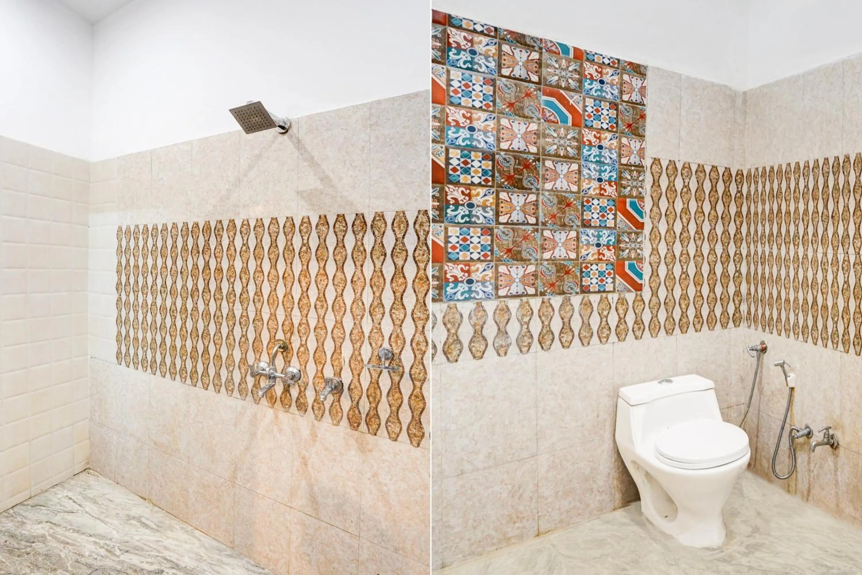 Bathroom in Super Hotel O Sudhowala Near Nanda ki Chowk