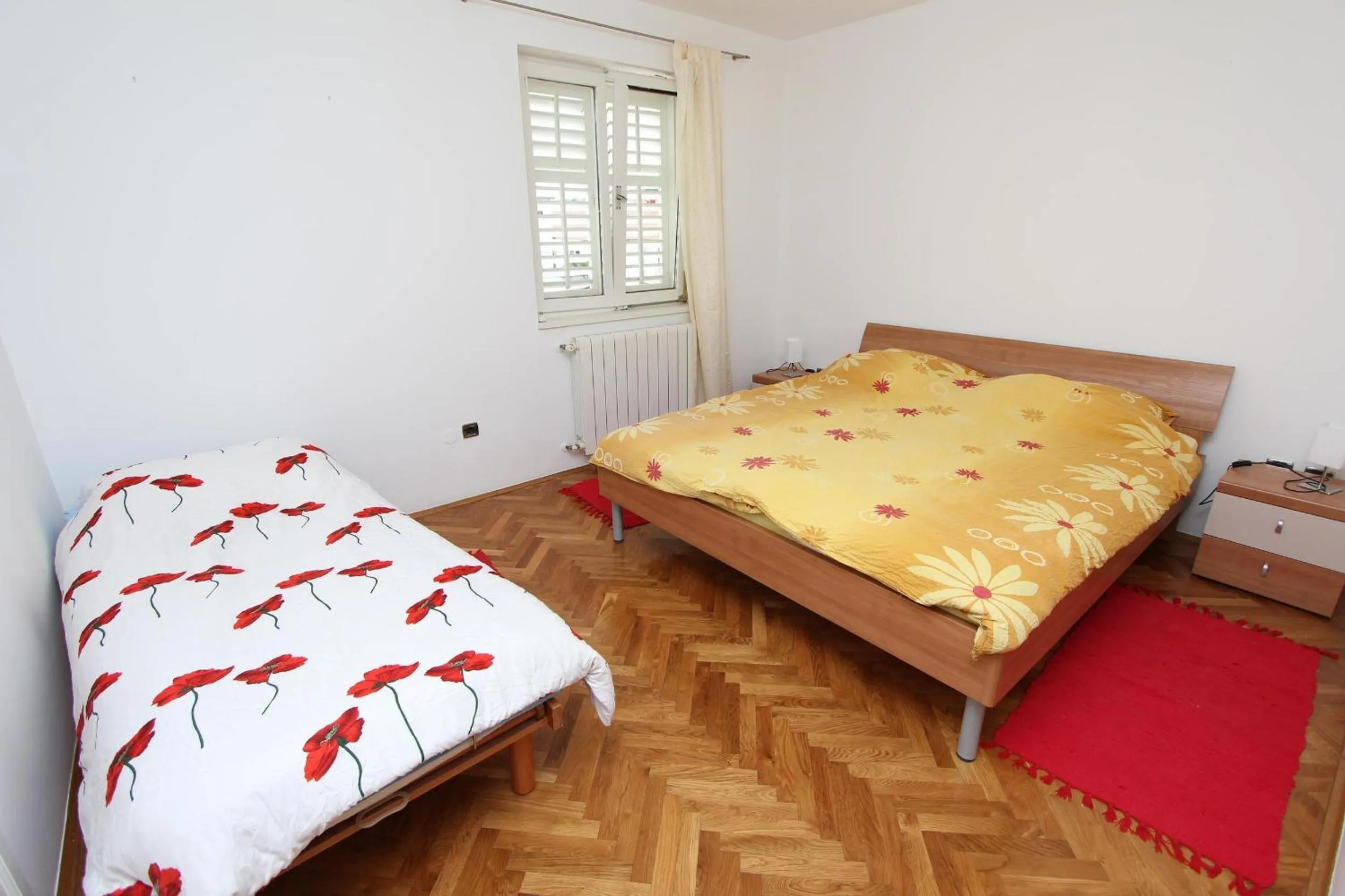 Bedroom, Bed in Apartment Suzana
