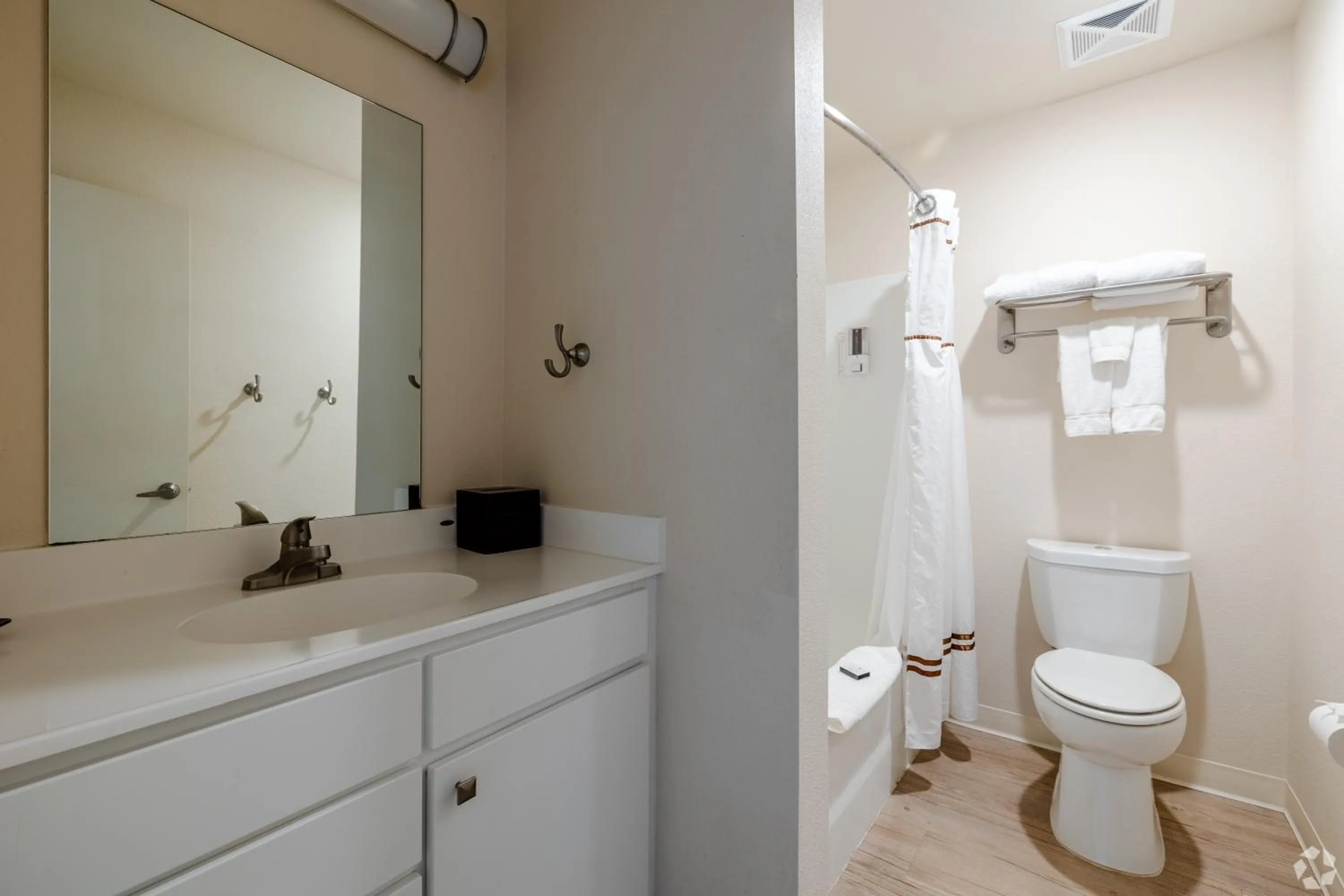 Bathroom in WaterWalk Extended Stay by Wyndham Wichita