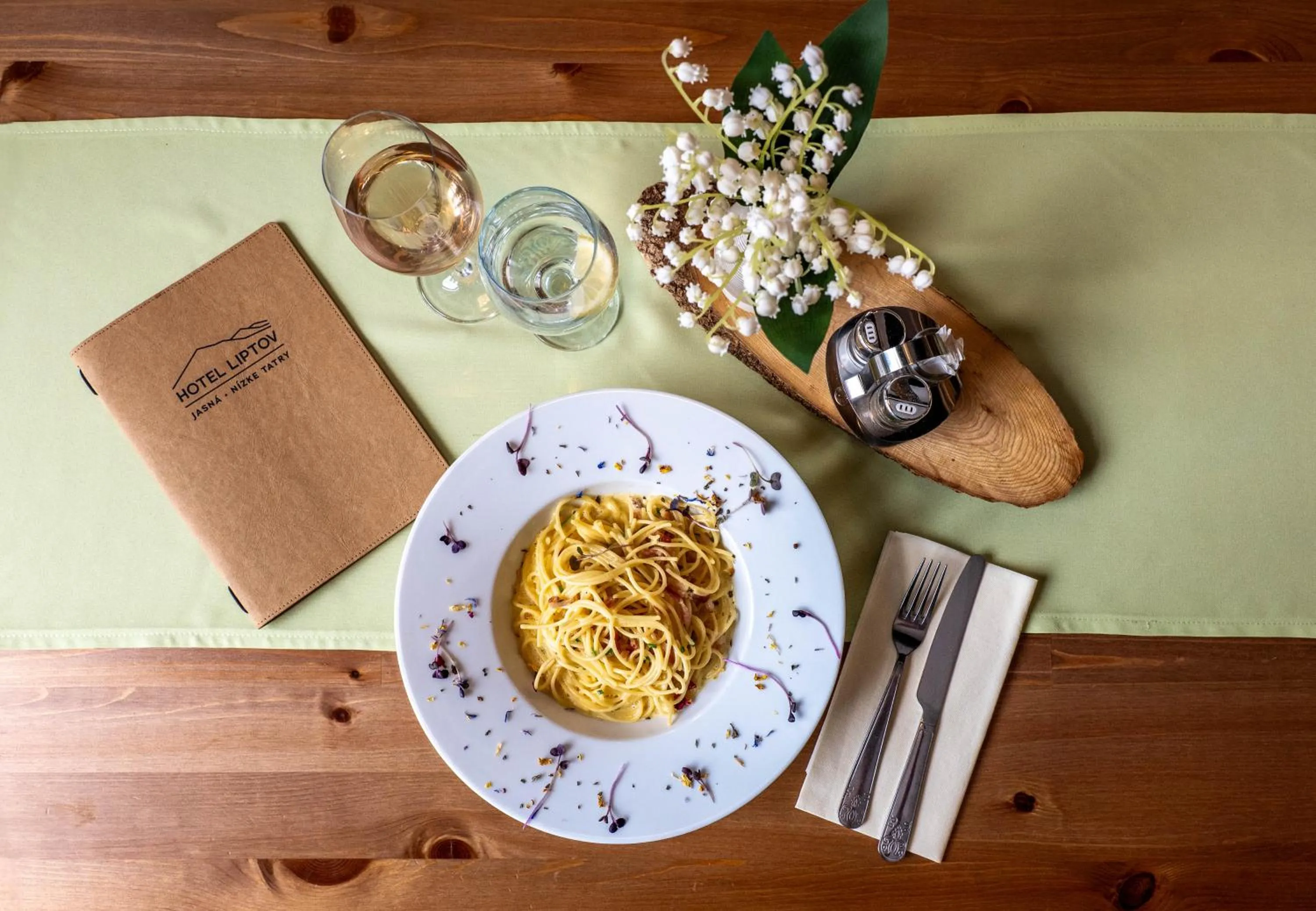 Food and drinks in Hotel Liptov