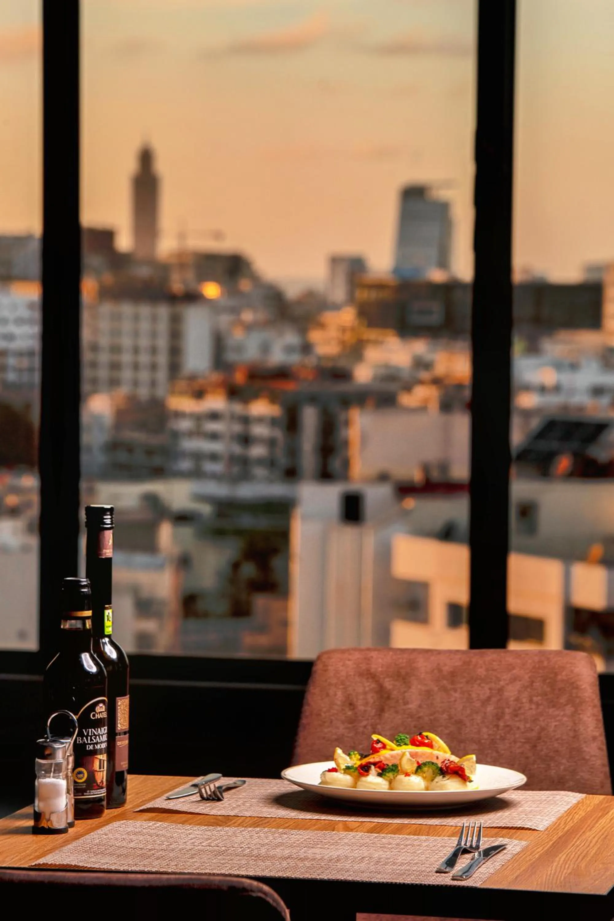 Food close-up in ADAY Hotel Casablanca