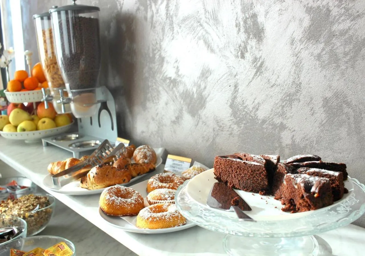Continental breakfast in Hotel Luxor Florence