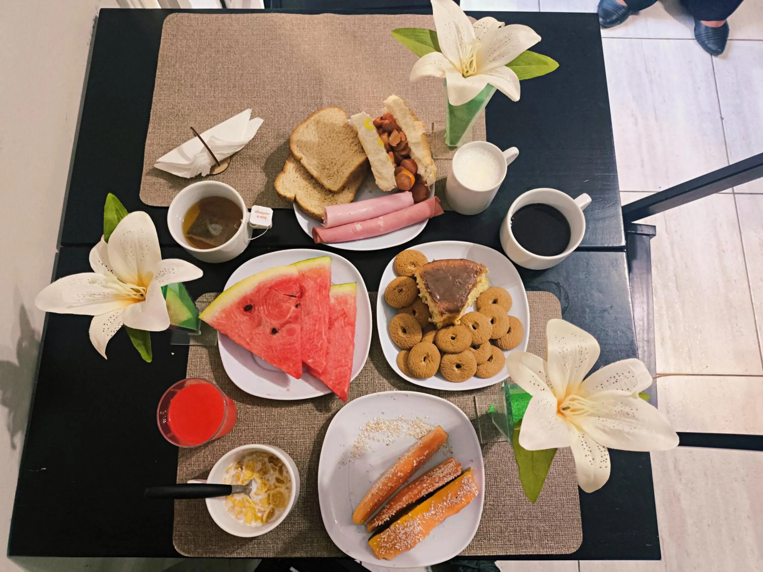 Breakfast in Solar Hostel Centro