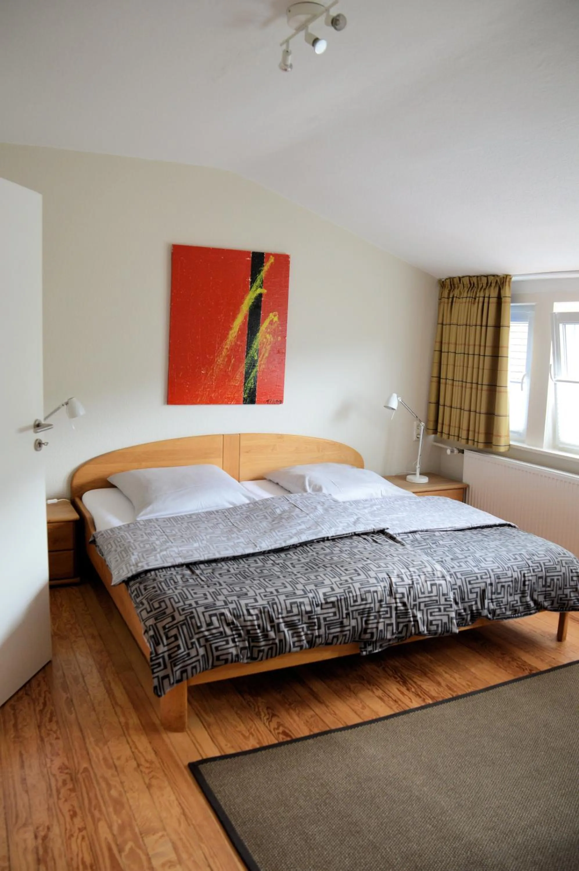 Decorative detail, Bed in Hotel Schlafschön