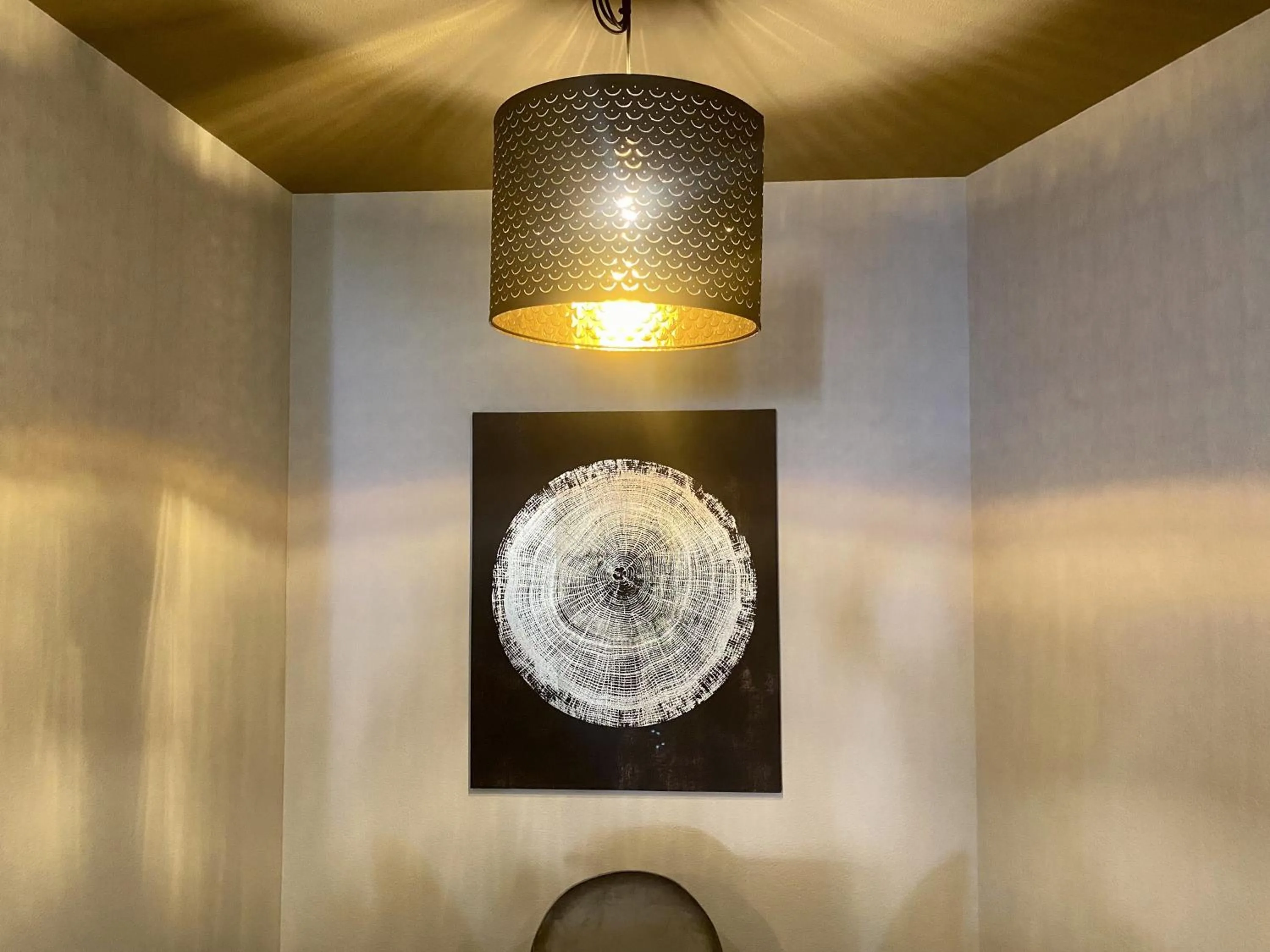 Decorative detail in Albergo Stazione