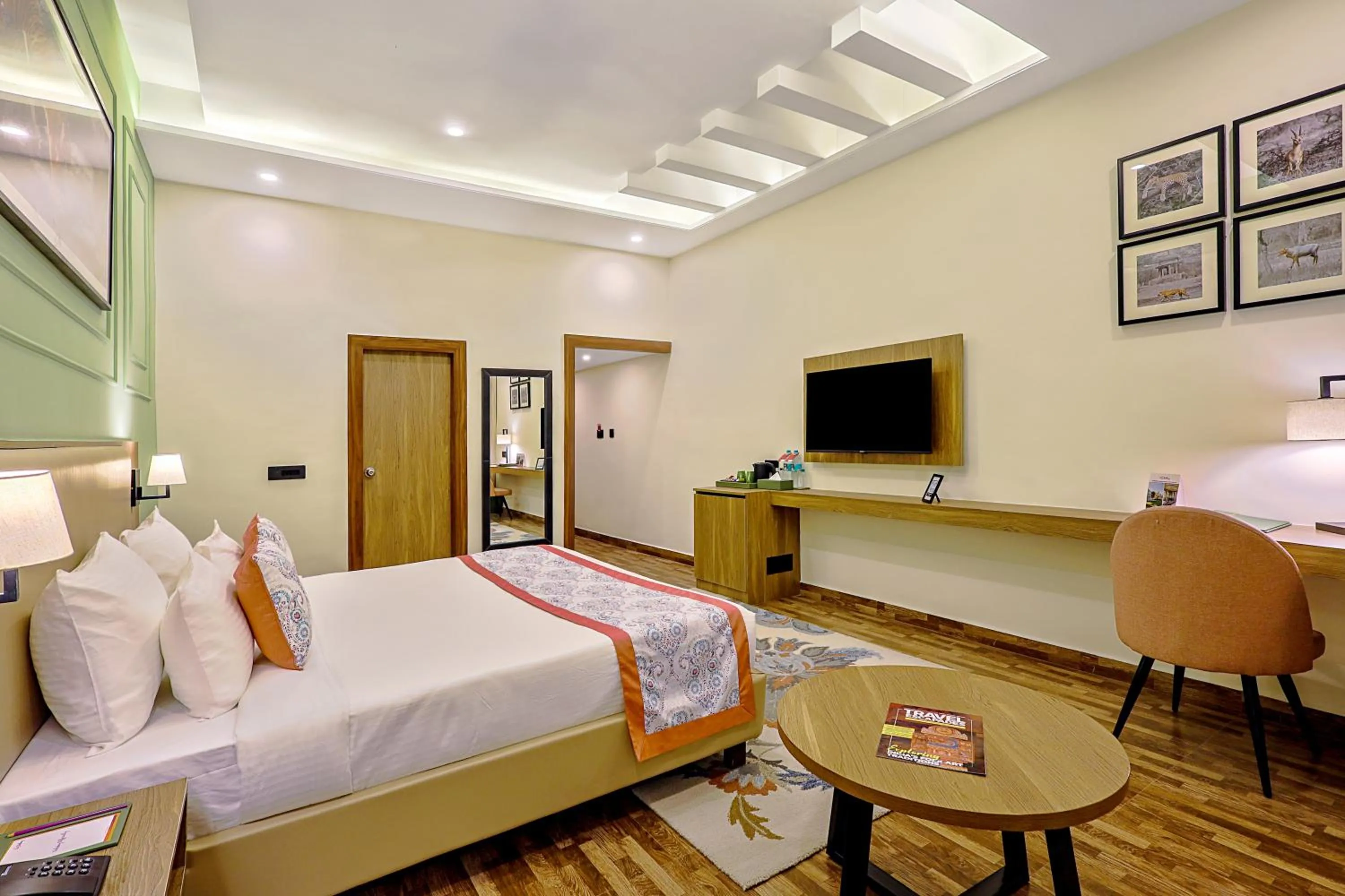 Bedroom, Bed in Sterling Bagh Ranthambore