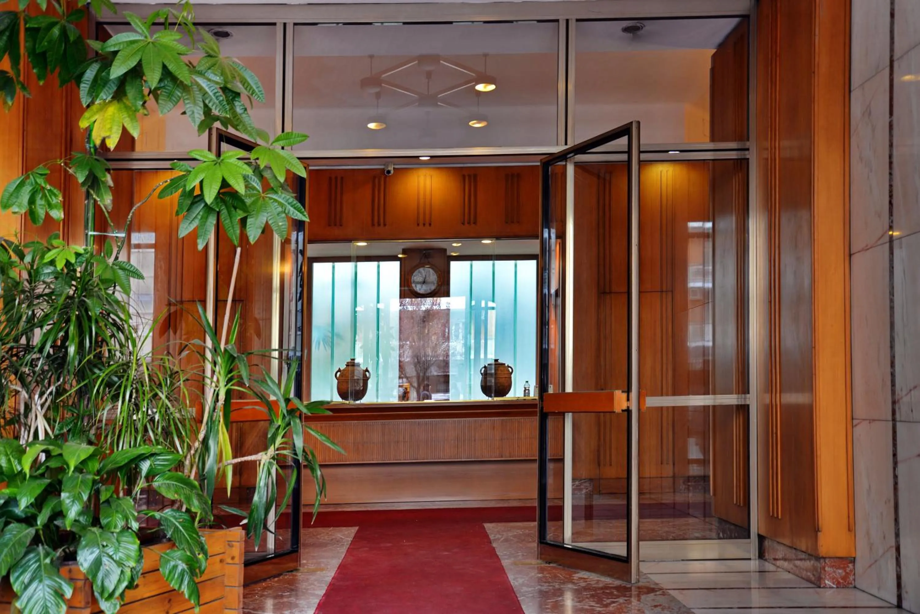 Facade/entrance in Gregori Guest House