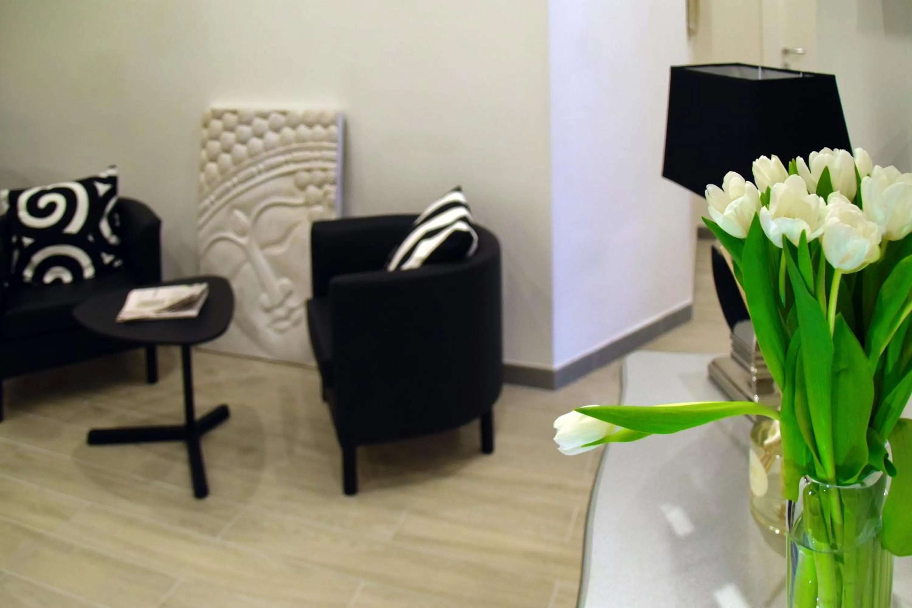 Seating area in Gregori Guest House