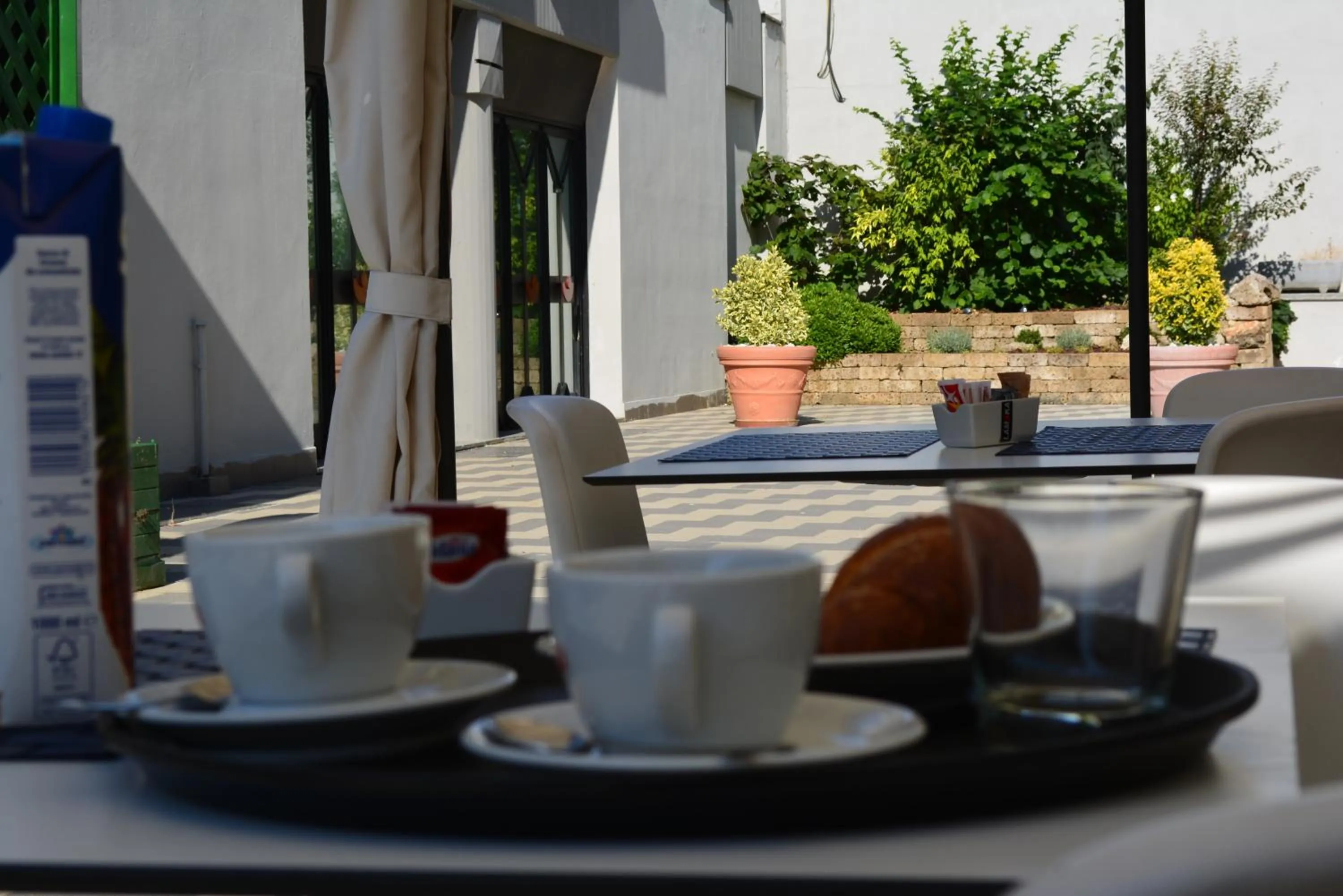 Patio in Ilga Hotel