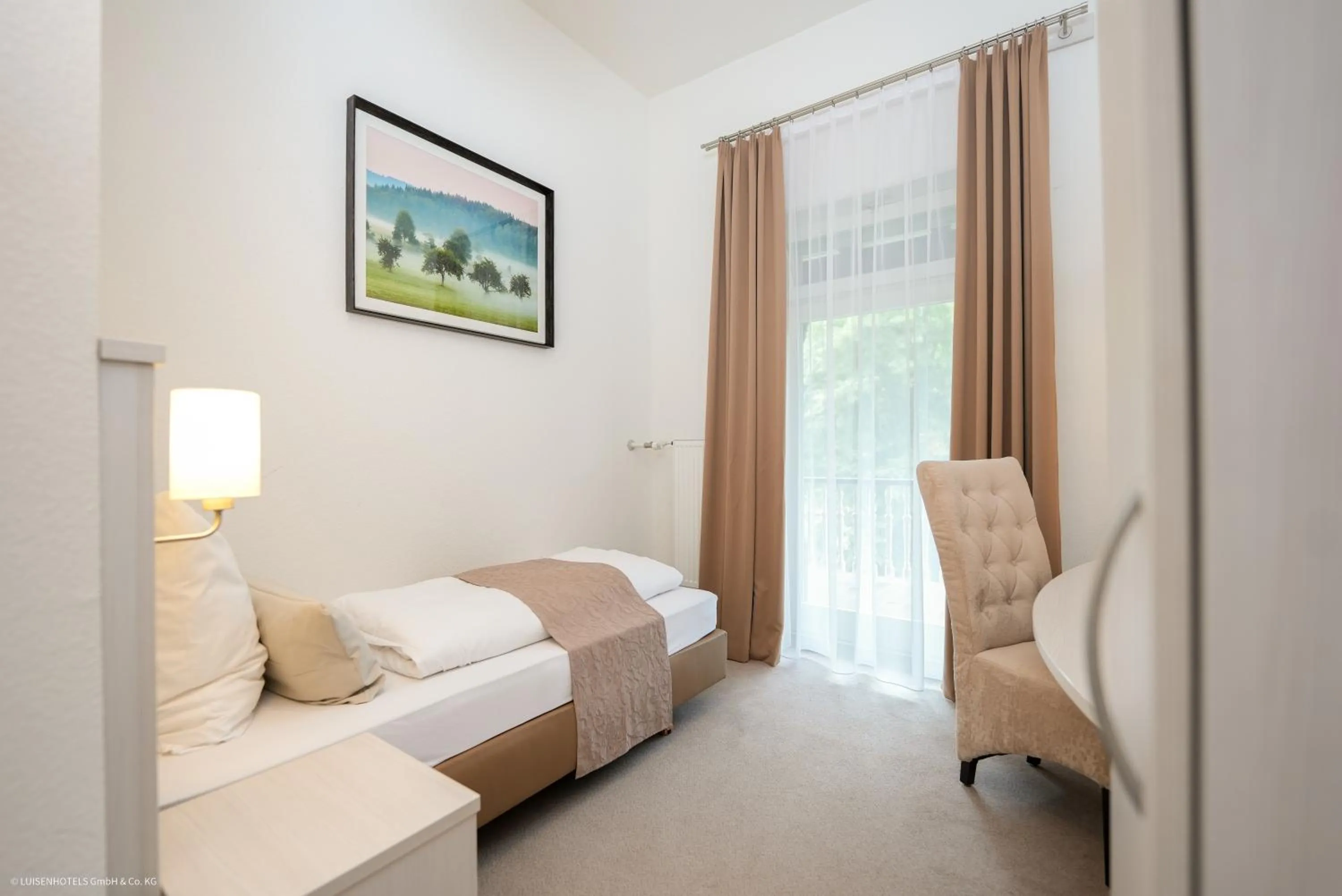 Photo of the whole room, Bed in Hotel Luise