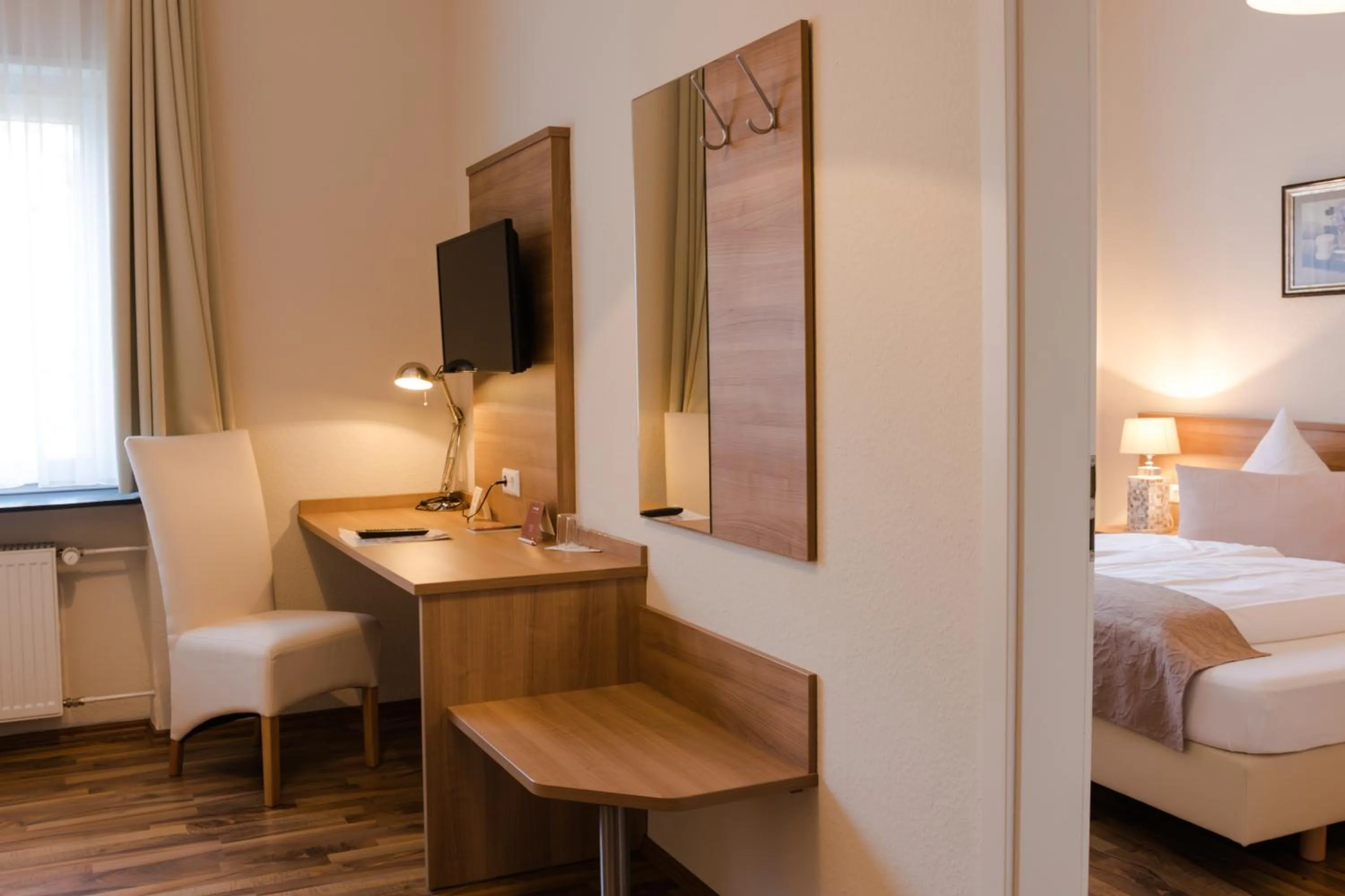 Photo of the whole room, Bed in Hotel Luise