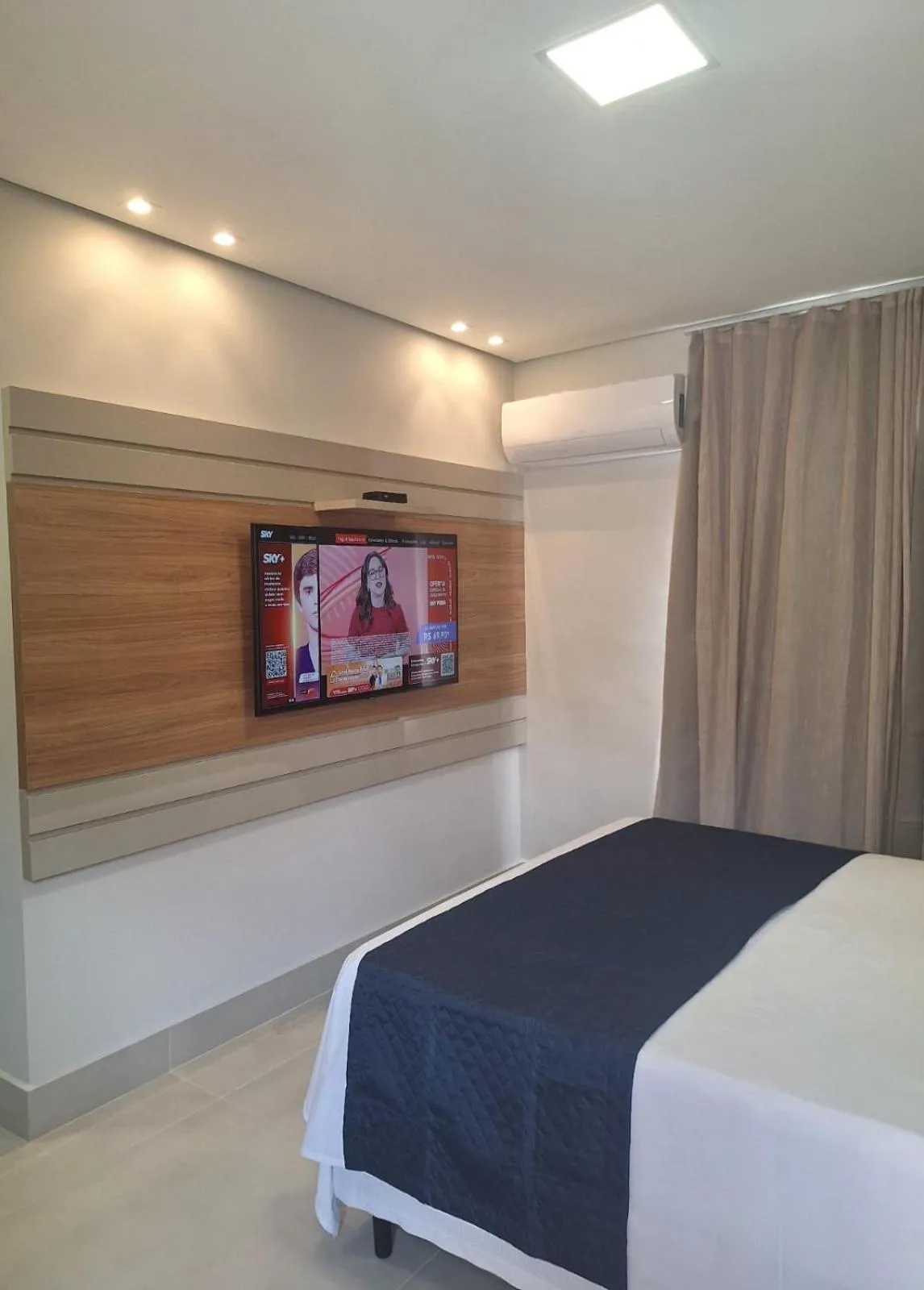 Bed in Hotel Planalto 2