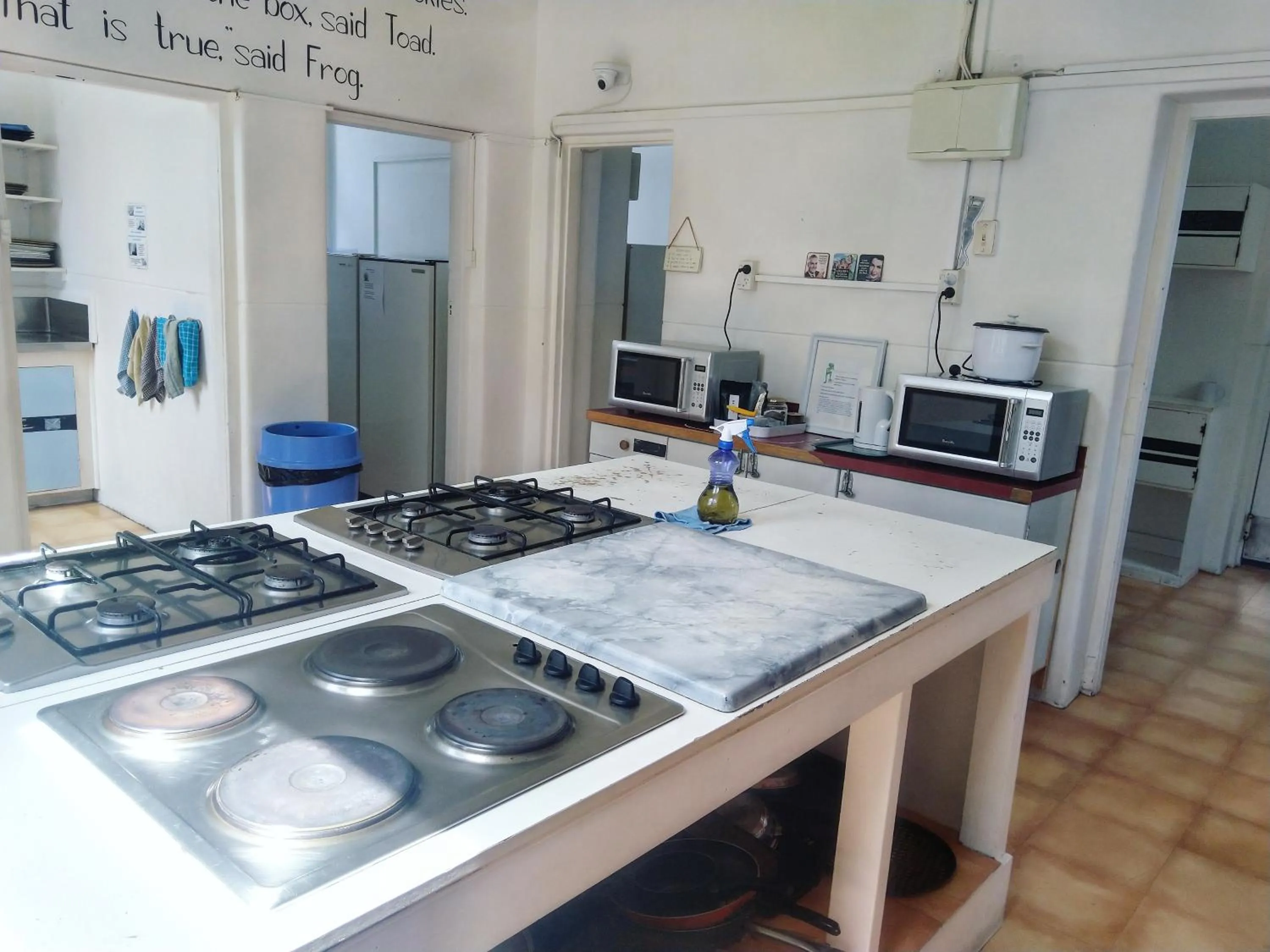 Kitchen or kitchenette in Toad Hall Accommodation