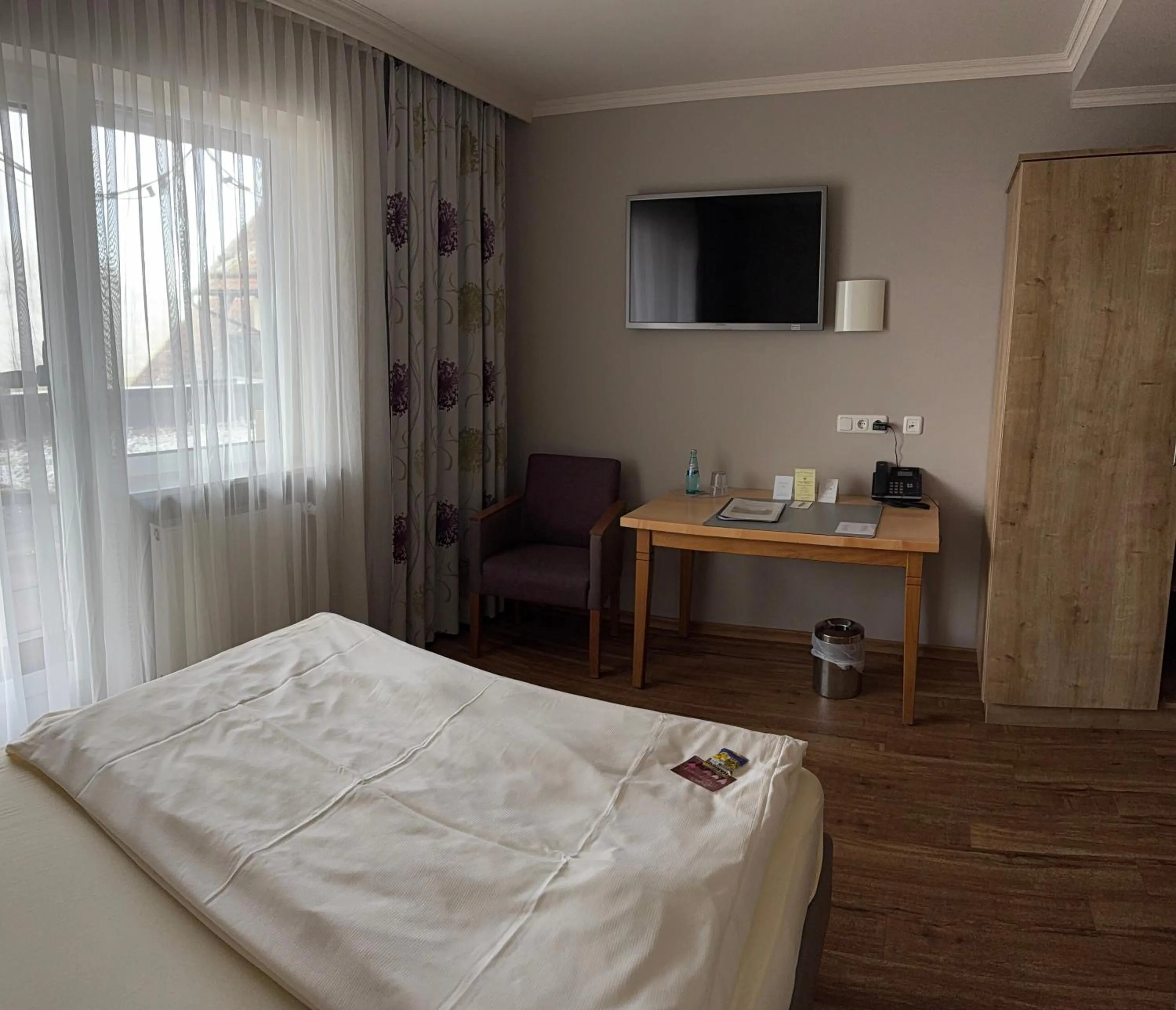 Bed in Landhotel Kuralpe Kreuzhof