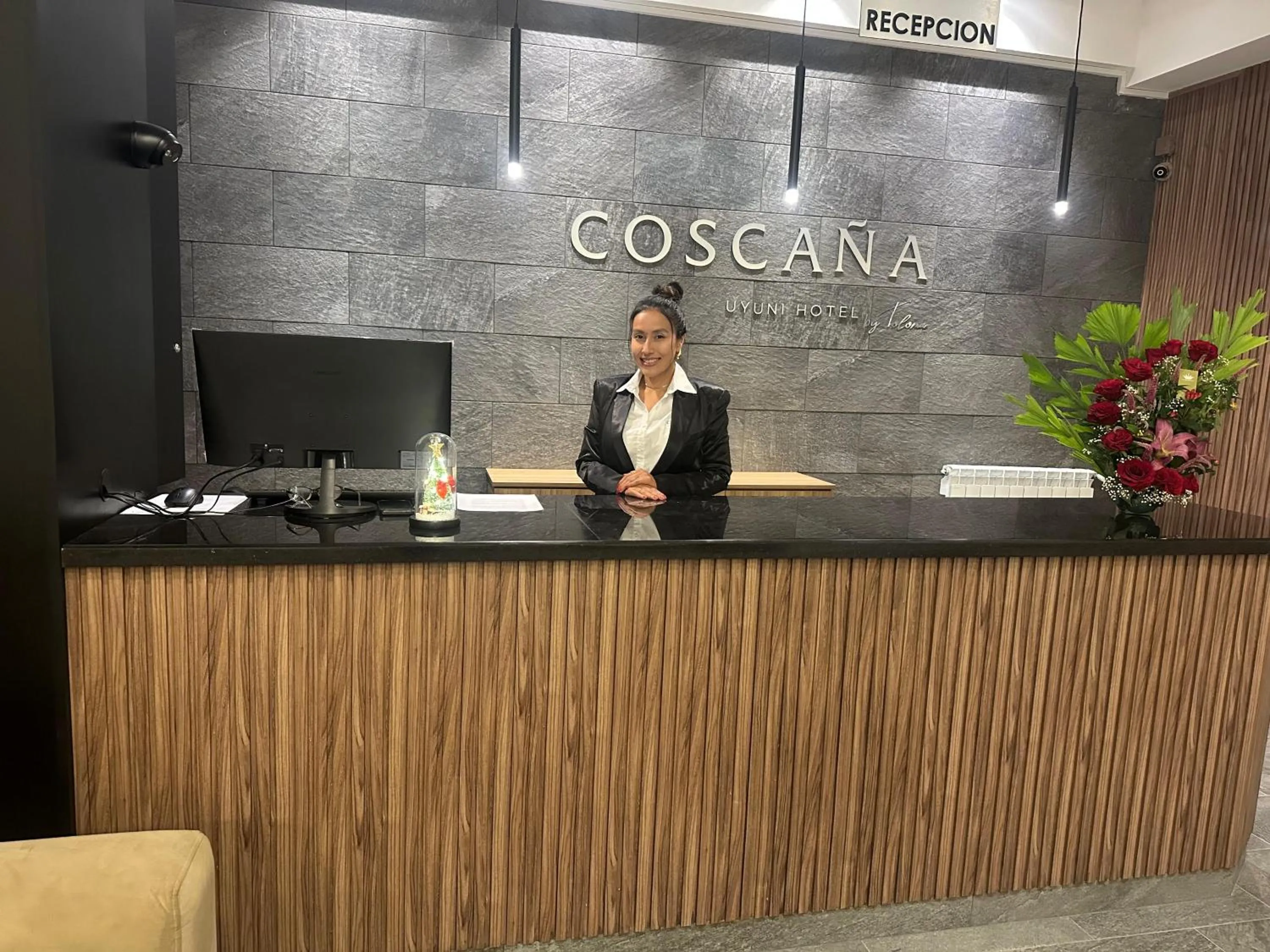 Lobby or reception in Coscaña Uyuni Hotel by Toloma