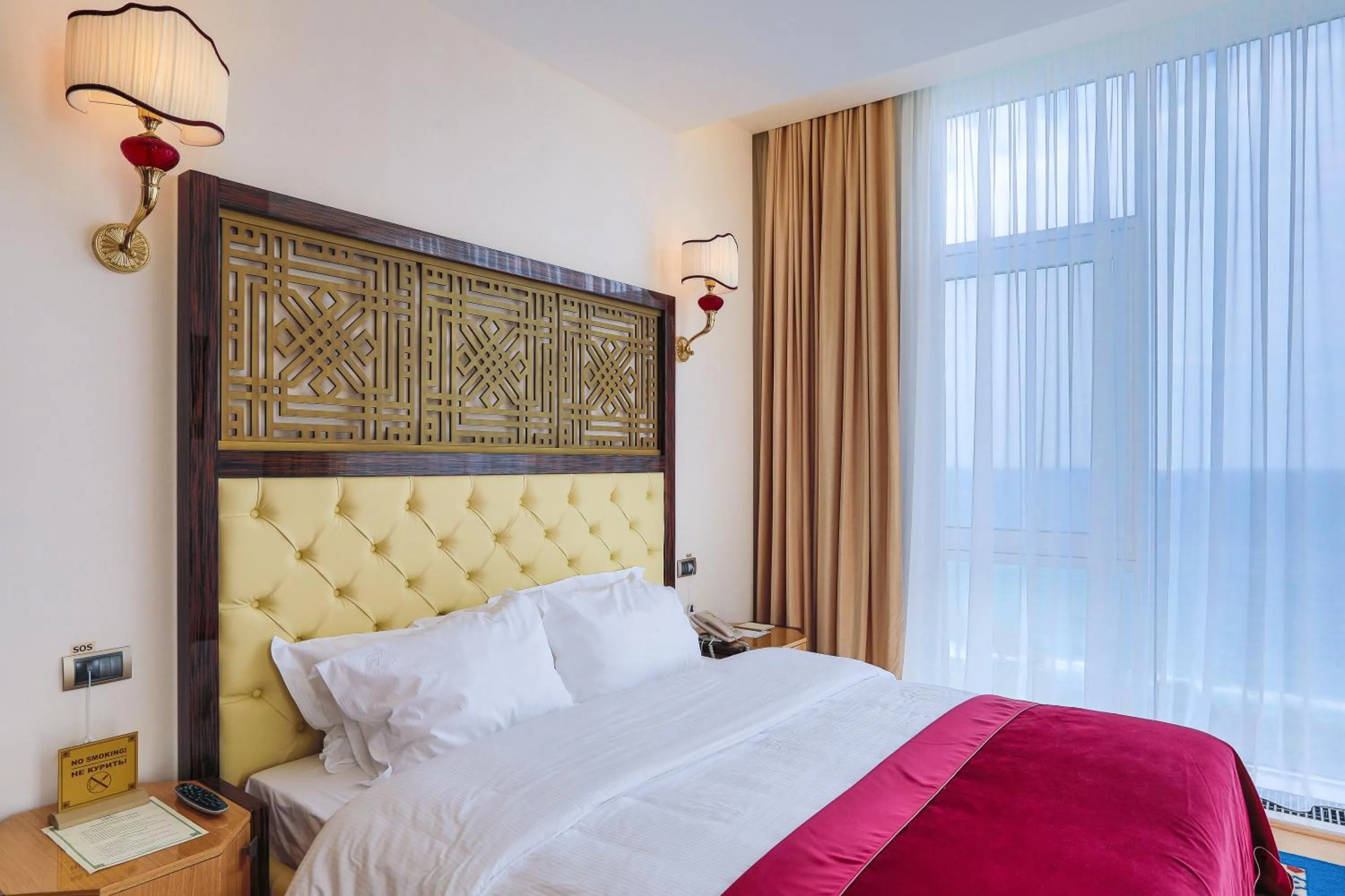 Bed in KADORR Hotel Resort & Spa