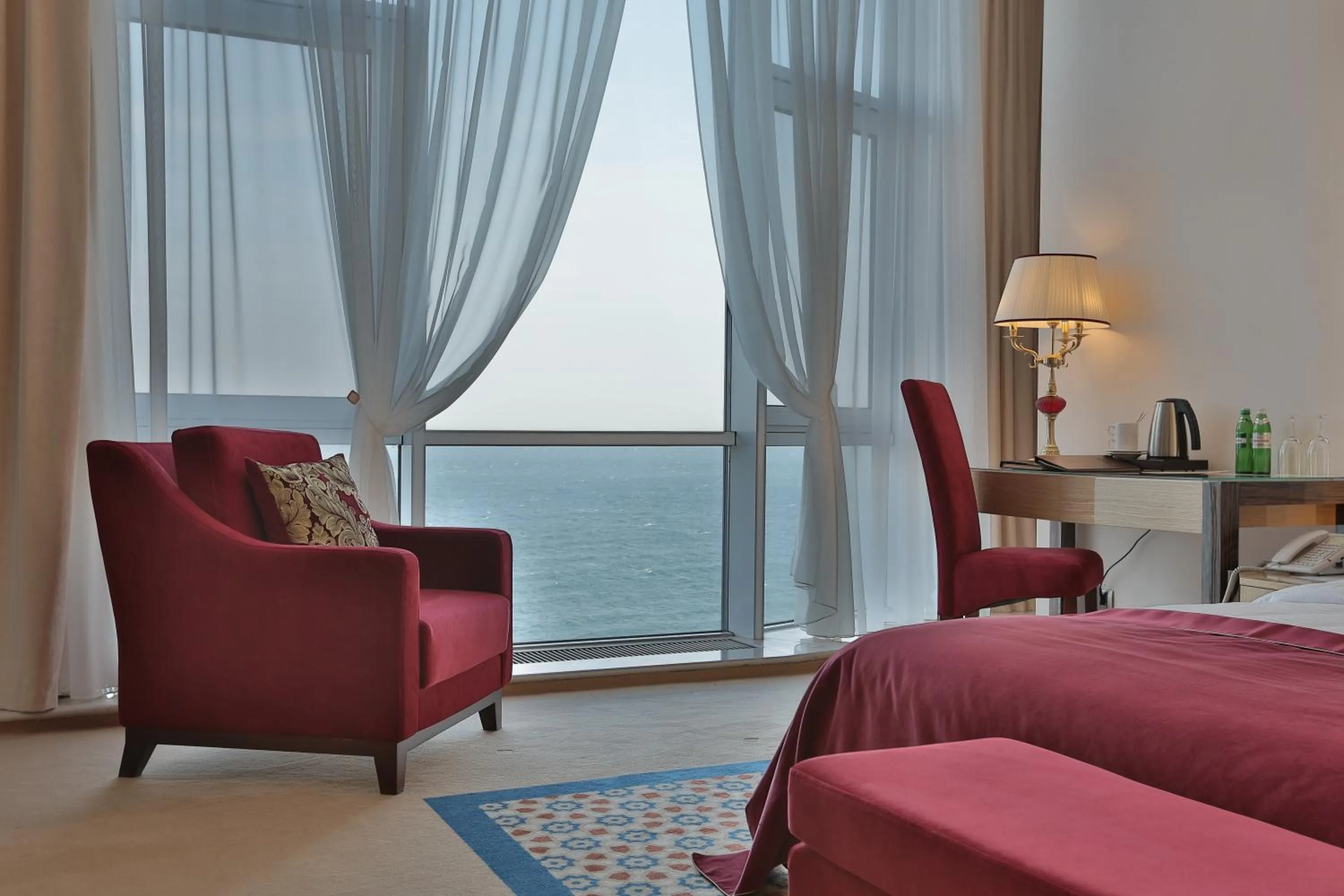 Sea view, Bed in KADORR Hotel Resort & Spa