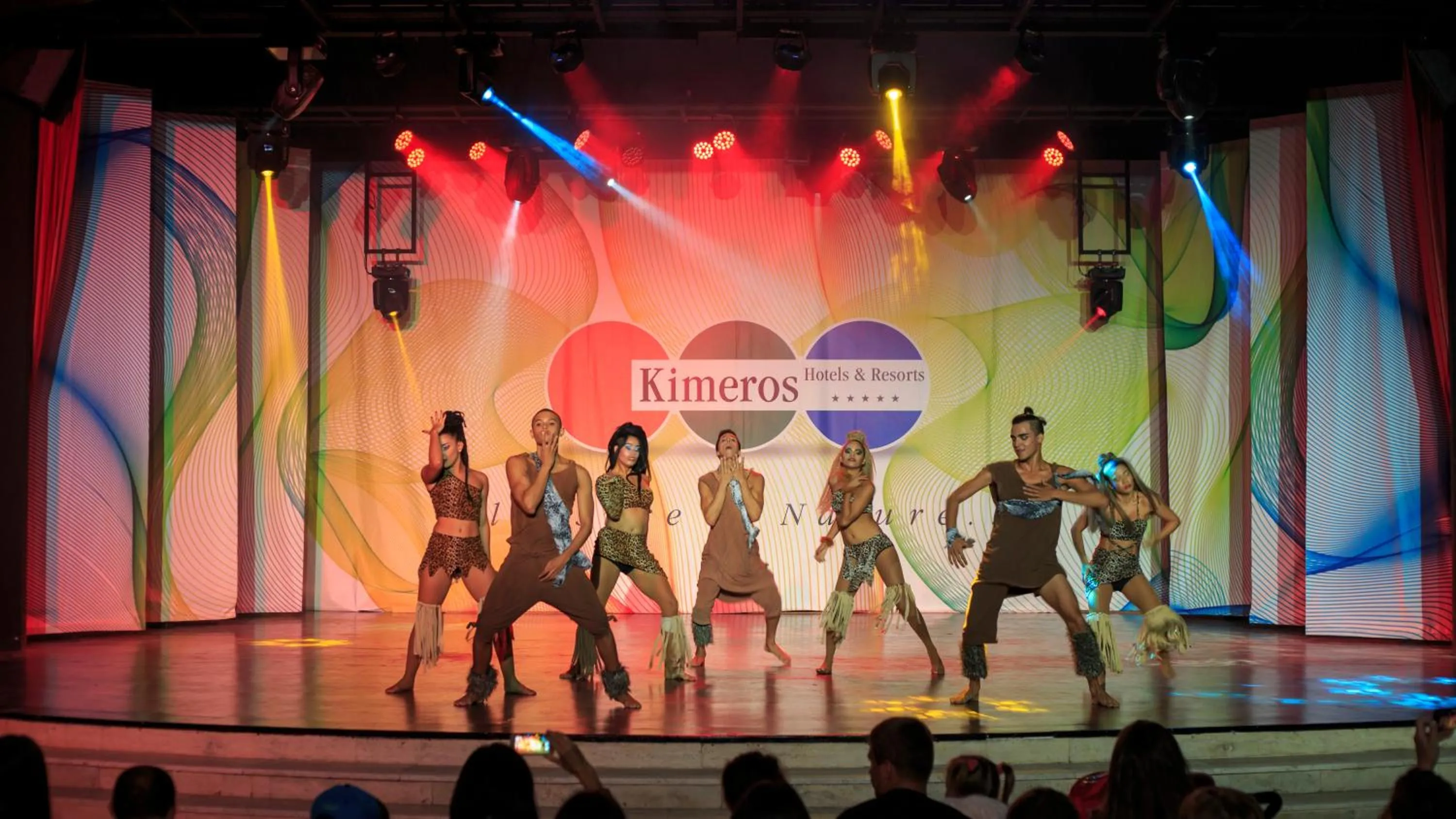 Evening entertainment in Kimeros Park Holiday Village - Ultra All Inc. Kids Concept