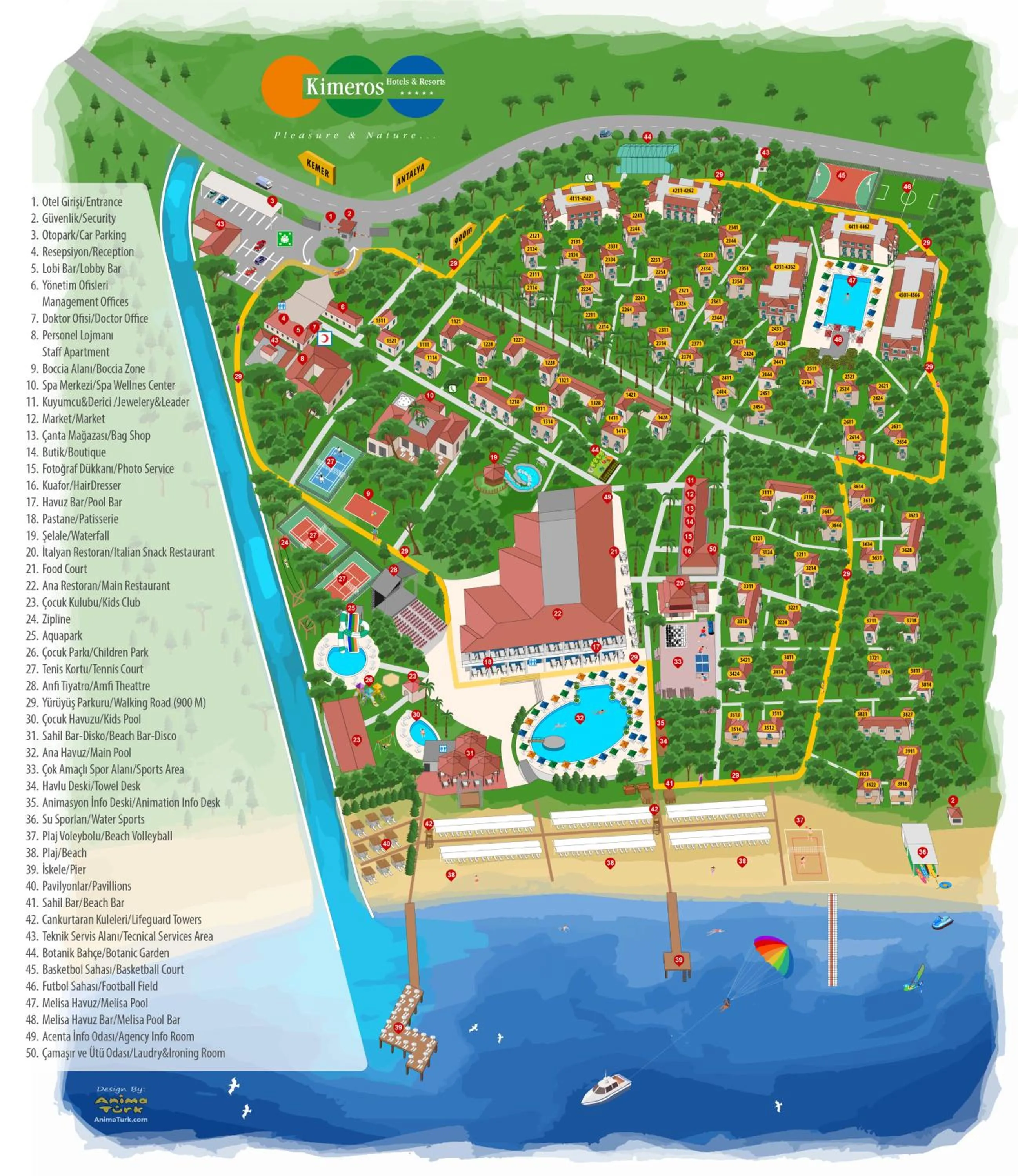 View (from property/room) in Kimeros Park Holiday Village - Ultra All Inc. Kids Concept