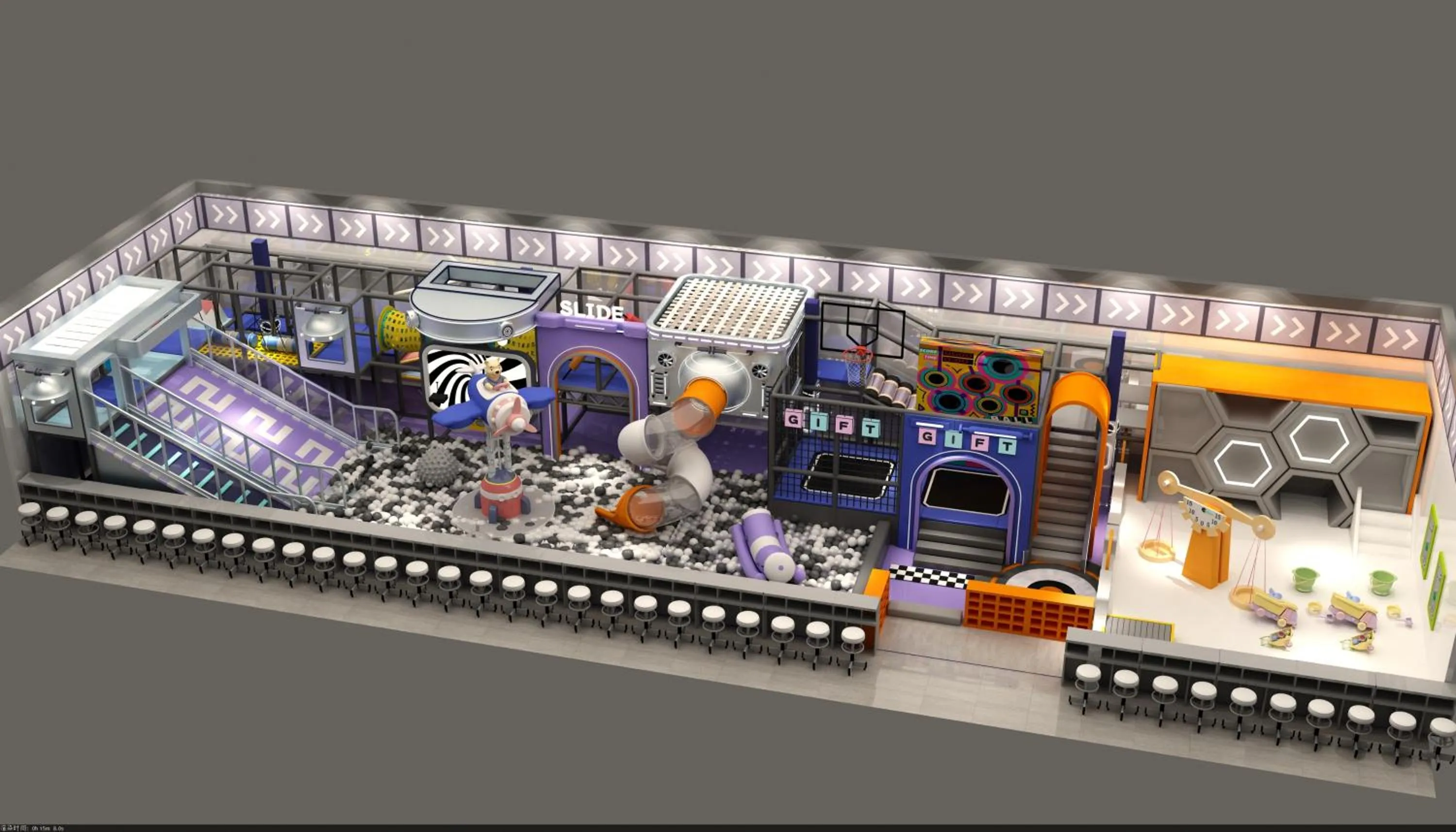 Game Room in Royal International Hotel & Mall