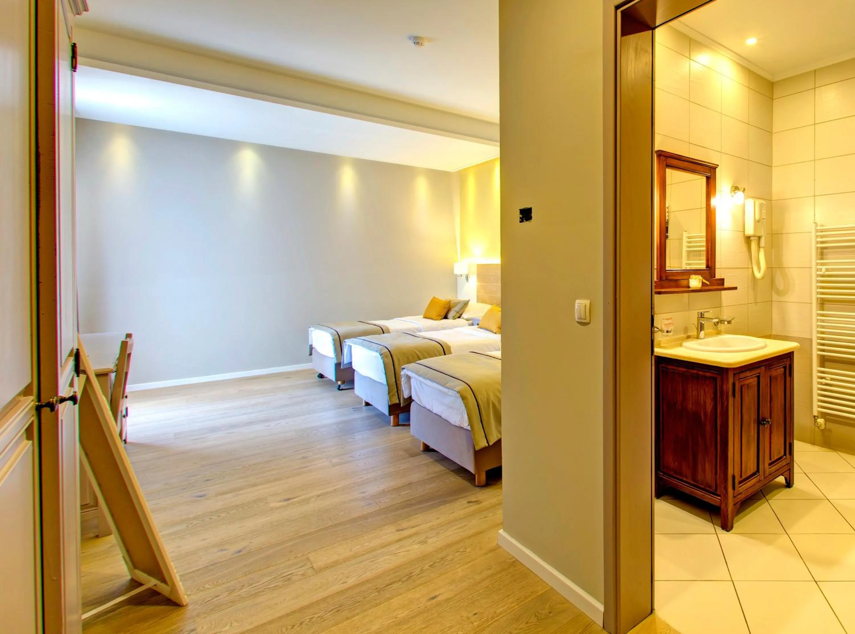 Bed in Hotel Villa Regina