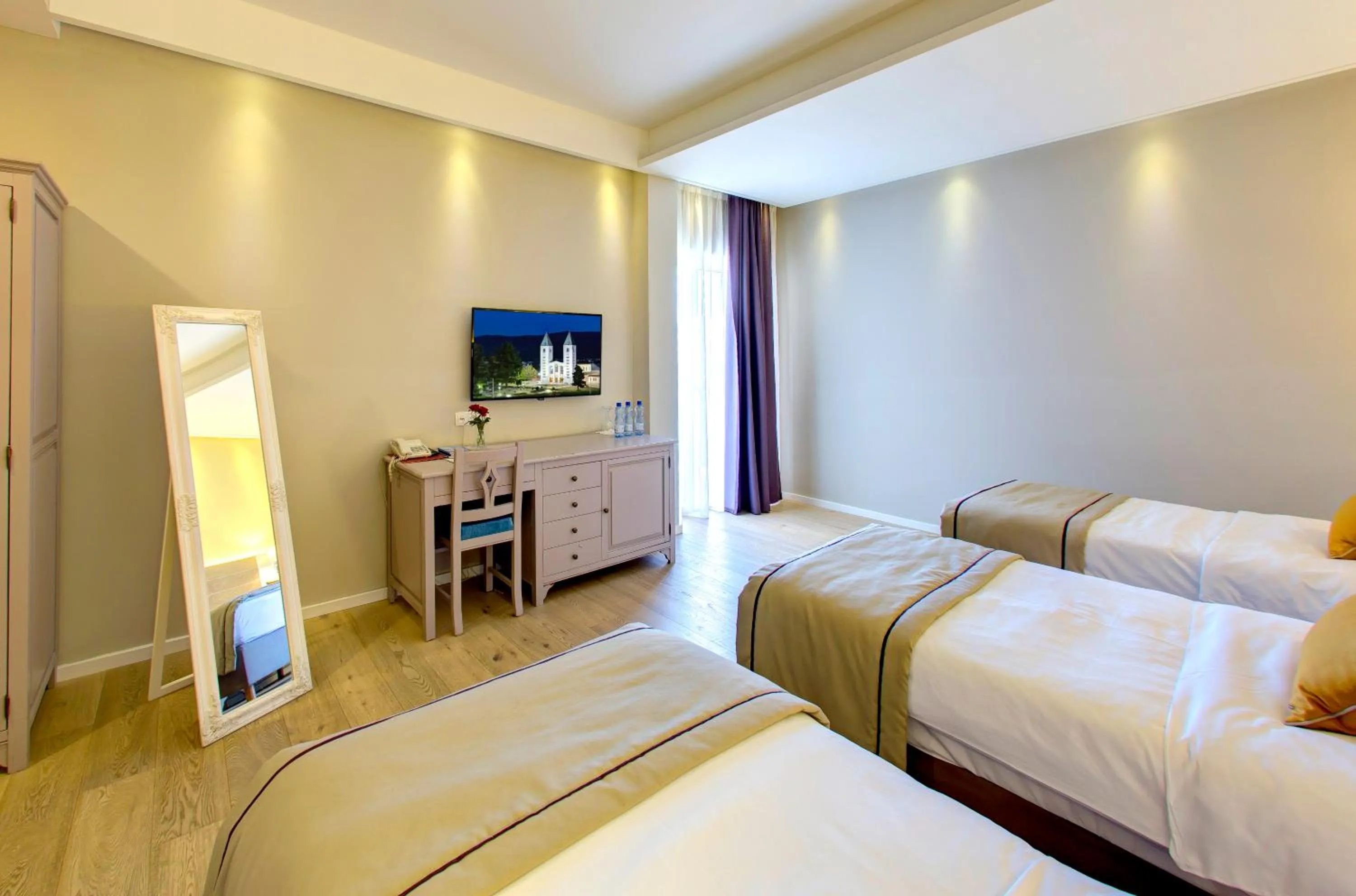Bed in Hotel Villa Regina