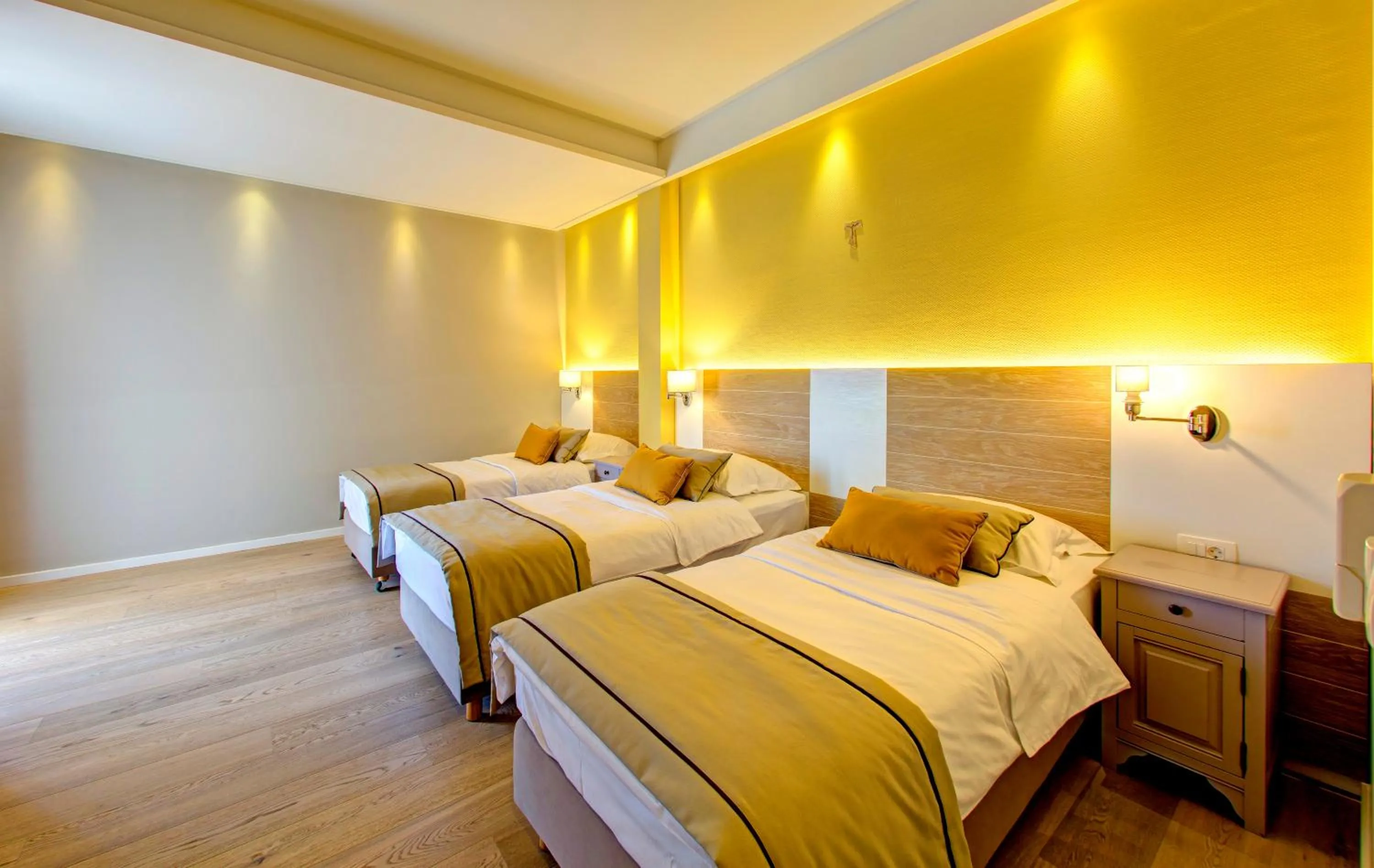 Bed in Hotel Villa Regina