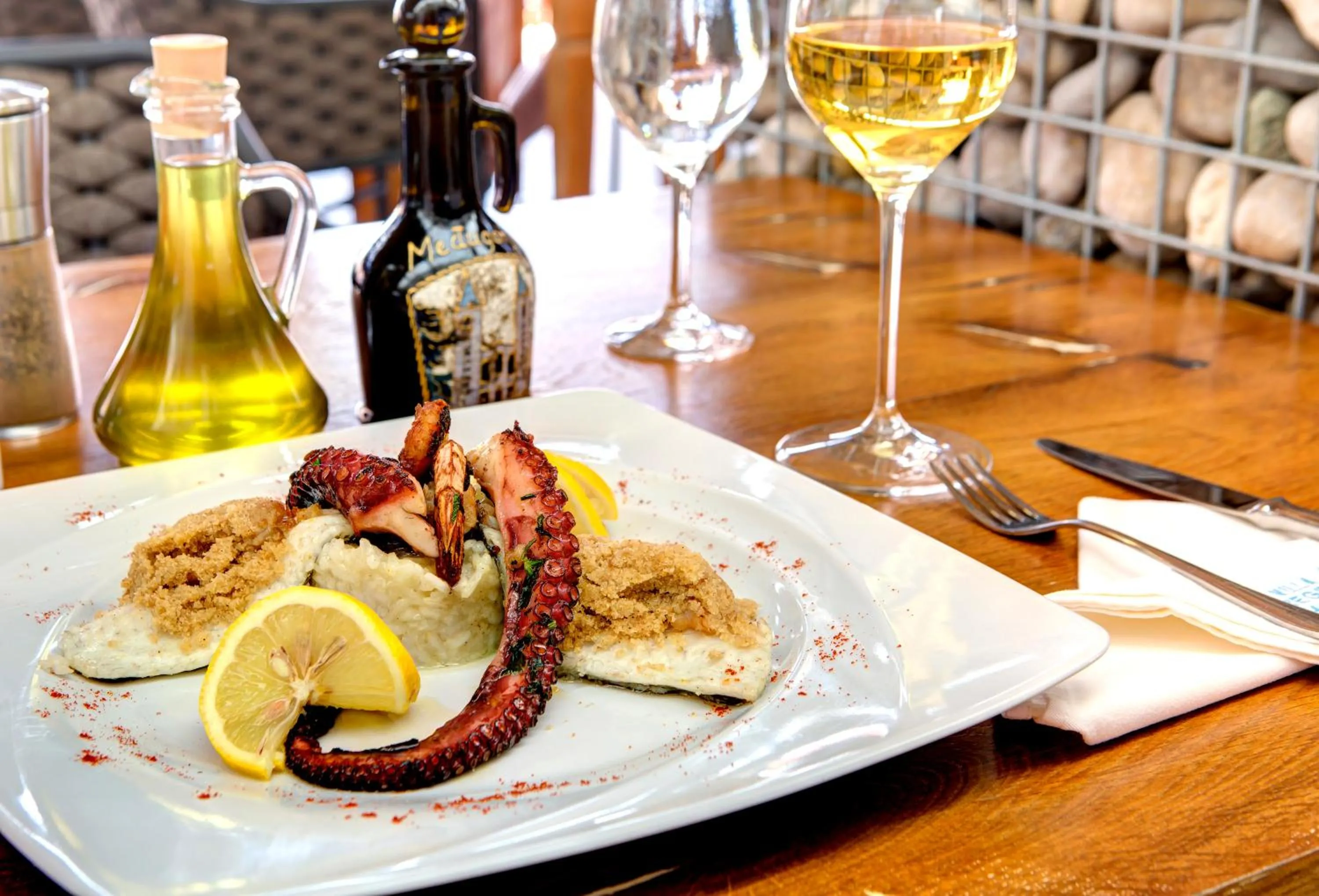 Food and drinks in Hotel Villa Regina